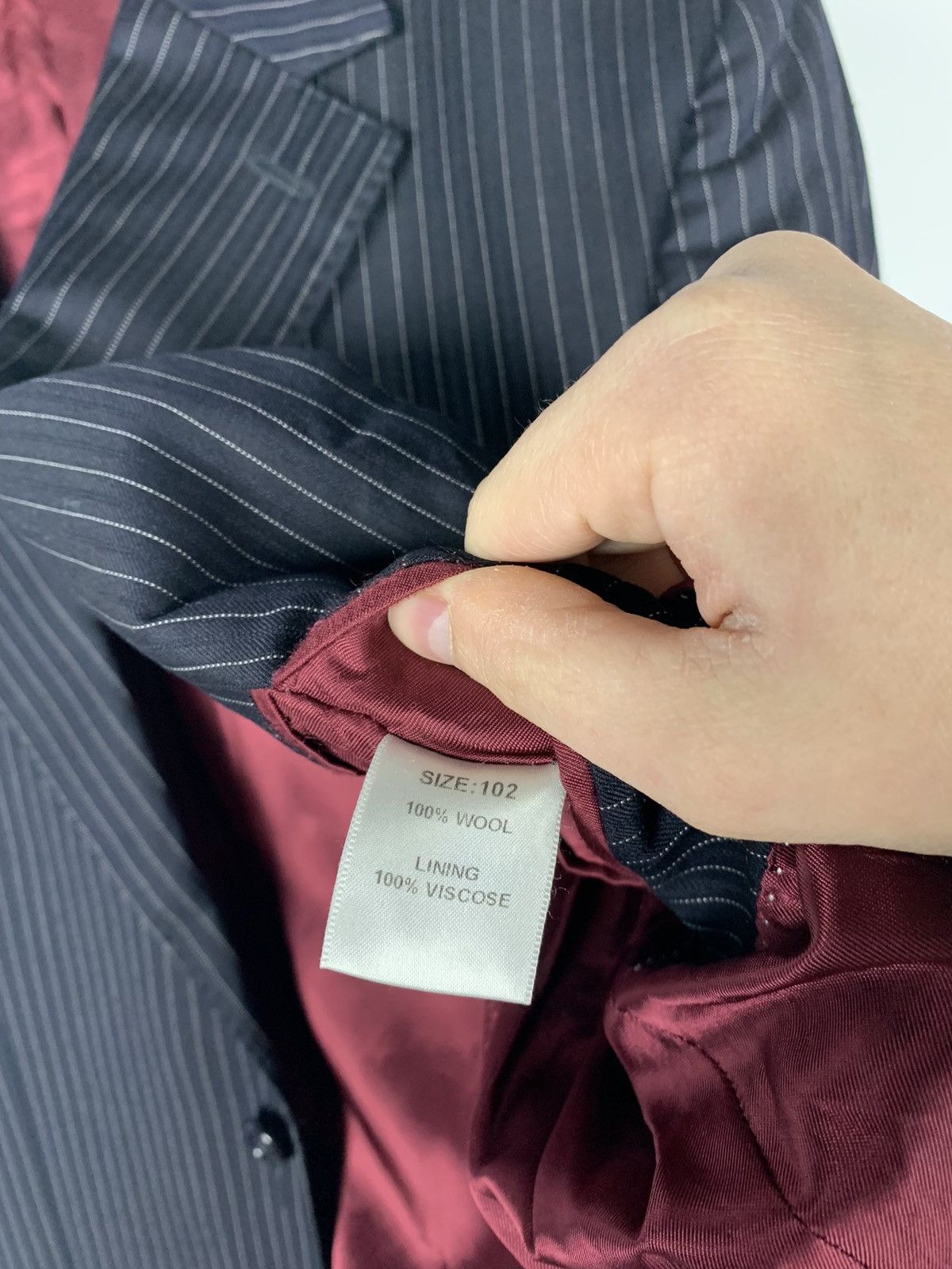Loro Piana Ing. Loro Piana Zelander Two-Button Blazer Jacket Men’s Size 40L - 13 Thumbnail