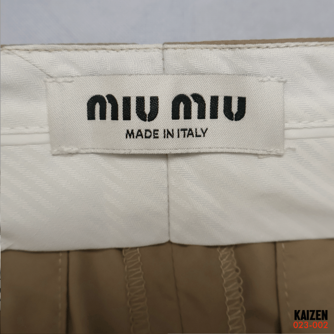 Miu Miu MIU MIU - CARGO PANTS Size 29" - 9 Thumbnail