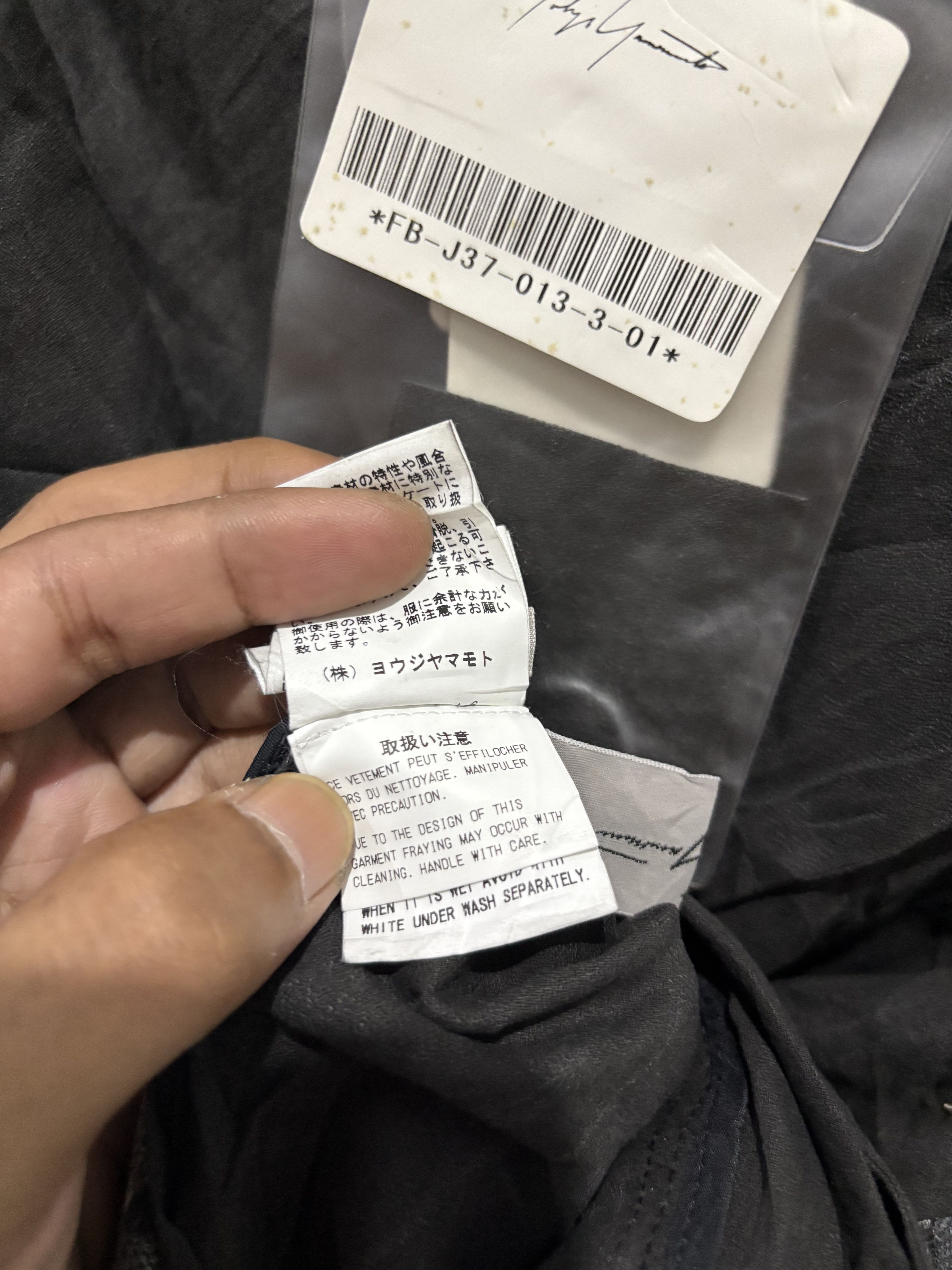 Yohji Yamamoto Yohji yamamoto blouses asymetris Size S / US 4 / IT 40 - 12 Thumbnail