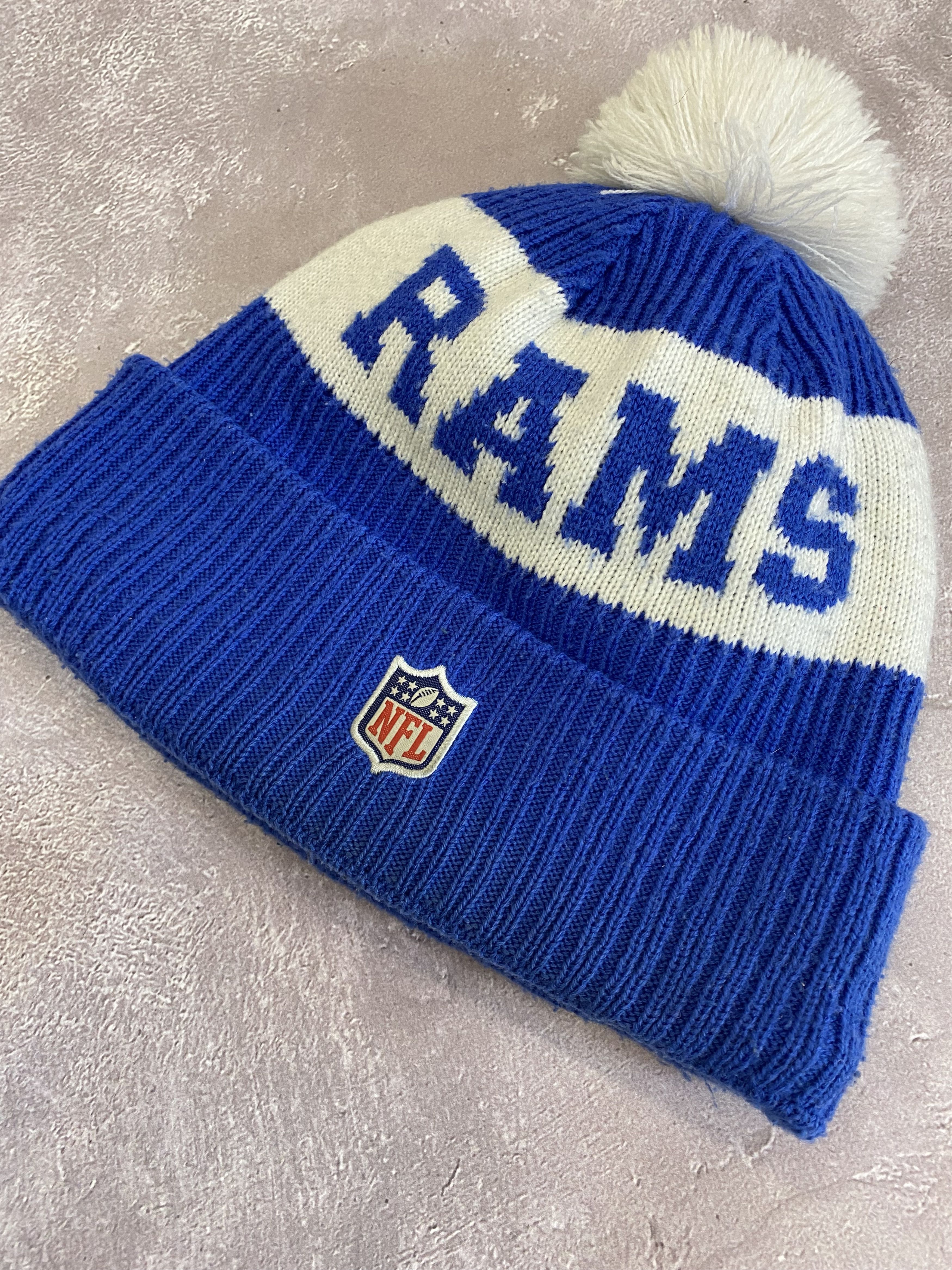 NFL × Vintage Vintage NFL Los Angeles Rams Knitted Hat Size ONE SIZE - 2 Thumbnail