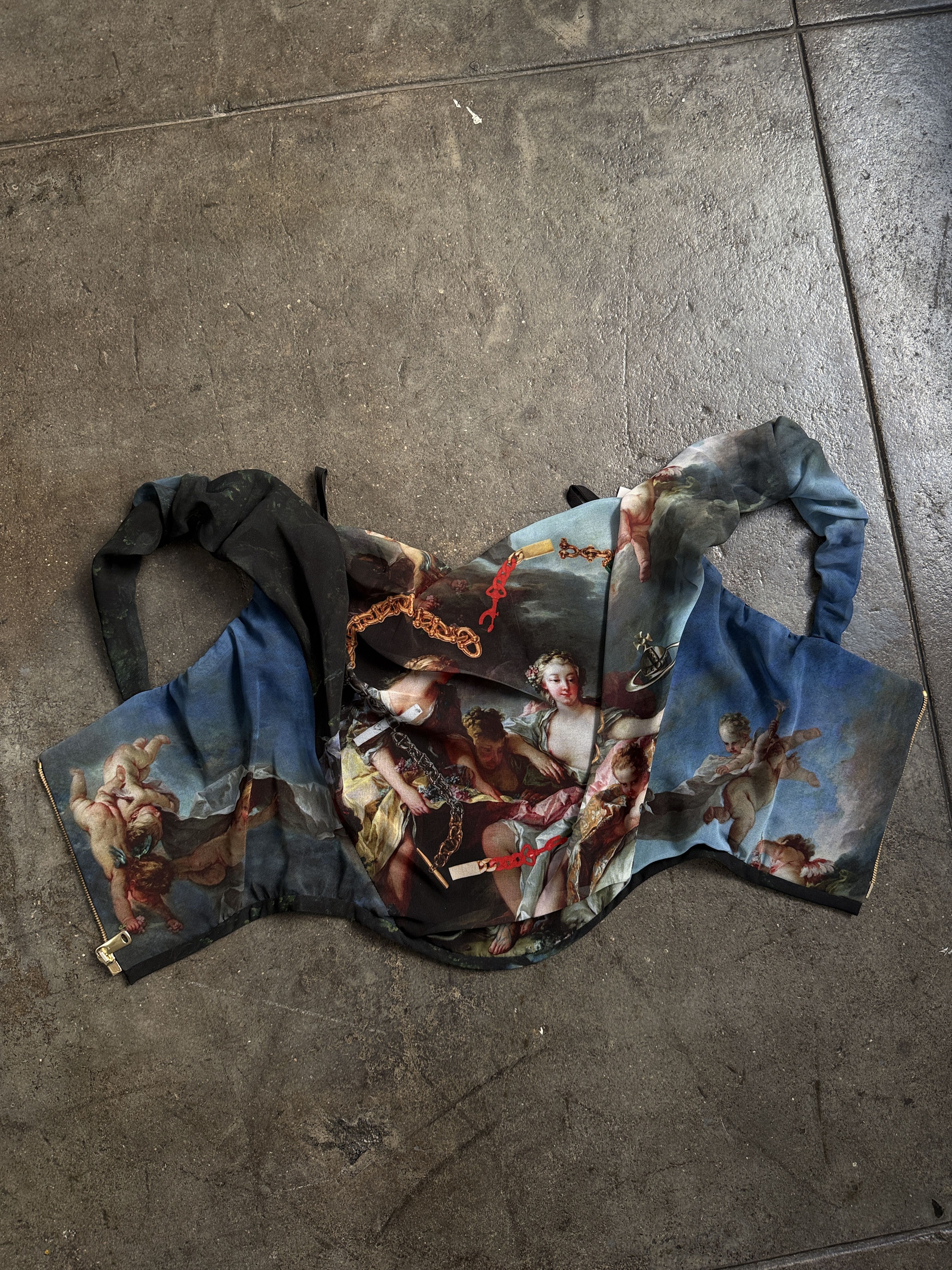 2000$ NWT 2022 Boucher Painting Corset