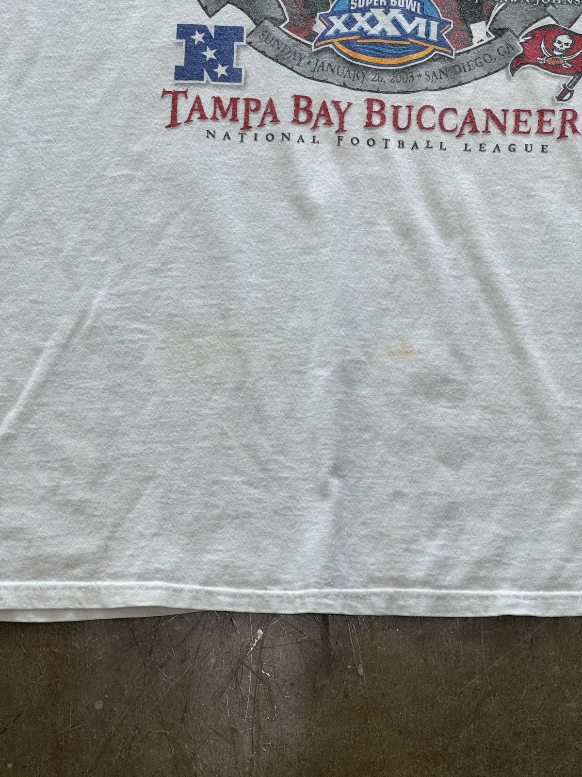 NFL × Vintage Vintage NFL 2003 Super Bowl XXXVII Tampa Buccaneers Tee XXL Size US XXL / EU 58 / 5 - 5 Thumbnail