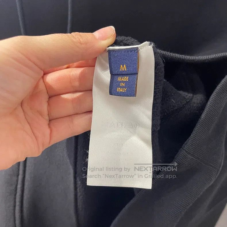 Louis Vuitton Louis Vuitton Circumferential cut hooded sweatshirt Size US M / EU 48-50 / 2 - 4 Thumbnail