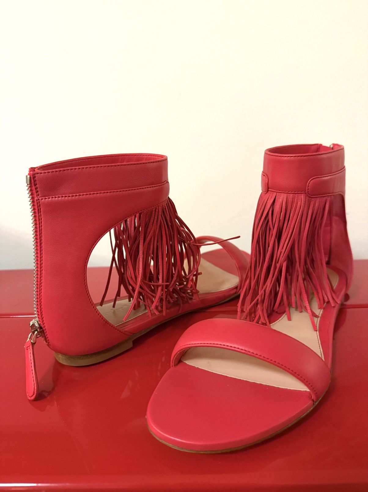 Alexander McQueen Alexander McQueen Leather Fringe Sandal Size US 6 / IT 36 - 2 Thumbnail