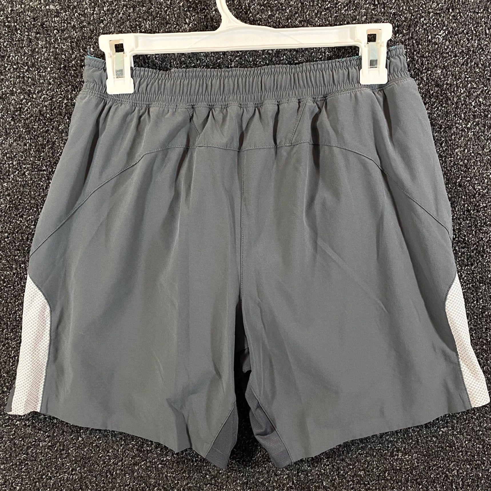 Vintage Soul Cycle Shorts Men Small Gray Blue Lined Workout Running Drawstring 7" Inseam Size US 29 - 7 Thumbnail