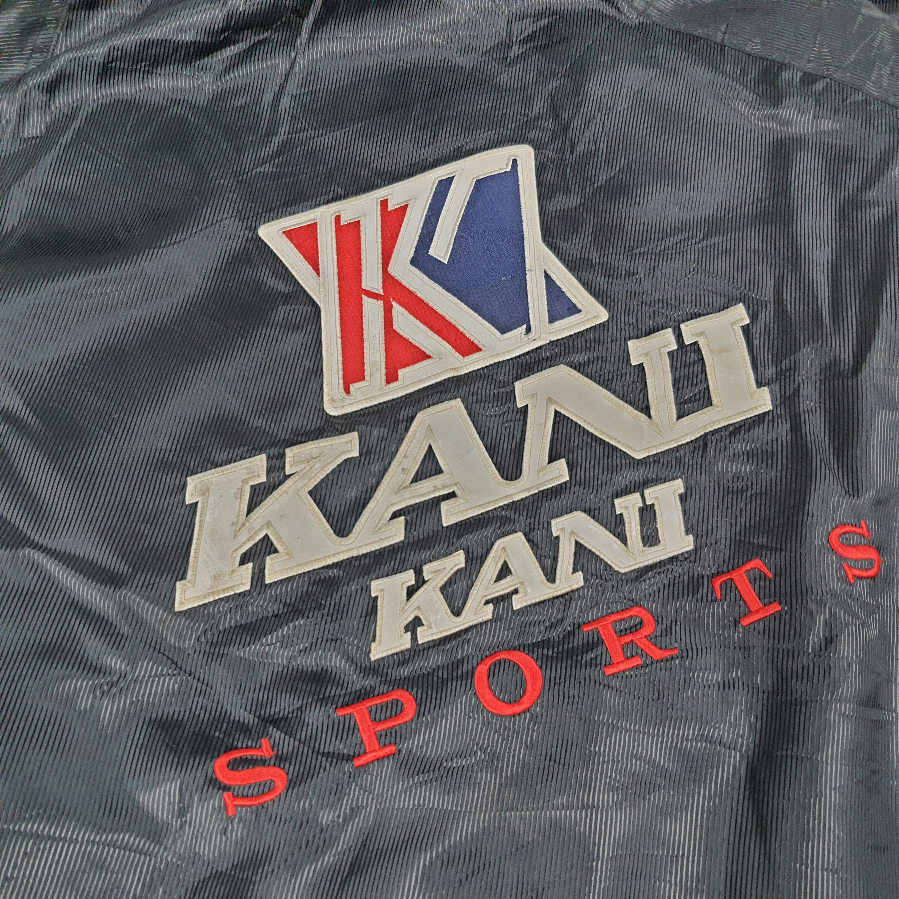 Karl Kani × Vintage Vintage Kani Kani Sports Sportwear Jacket with Hoodie Size US XL / EU 56 / 4 - 2 Thumbnail