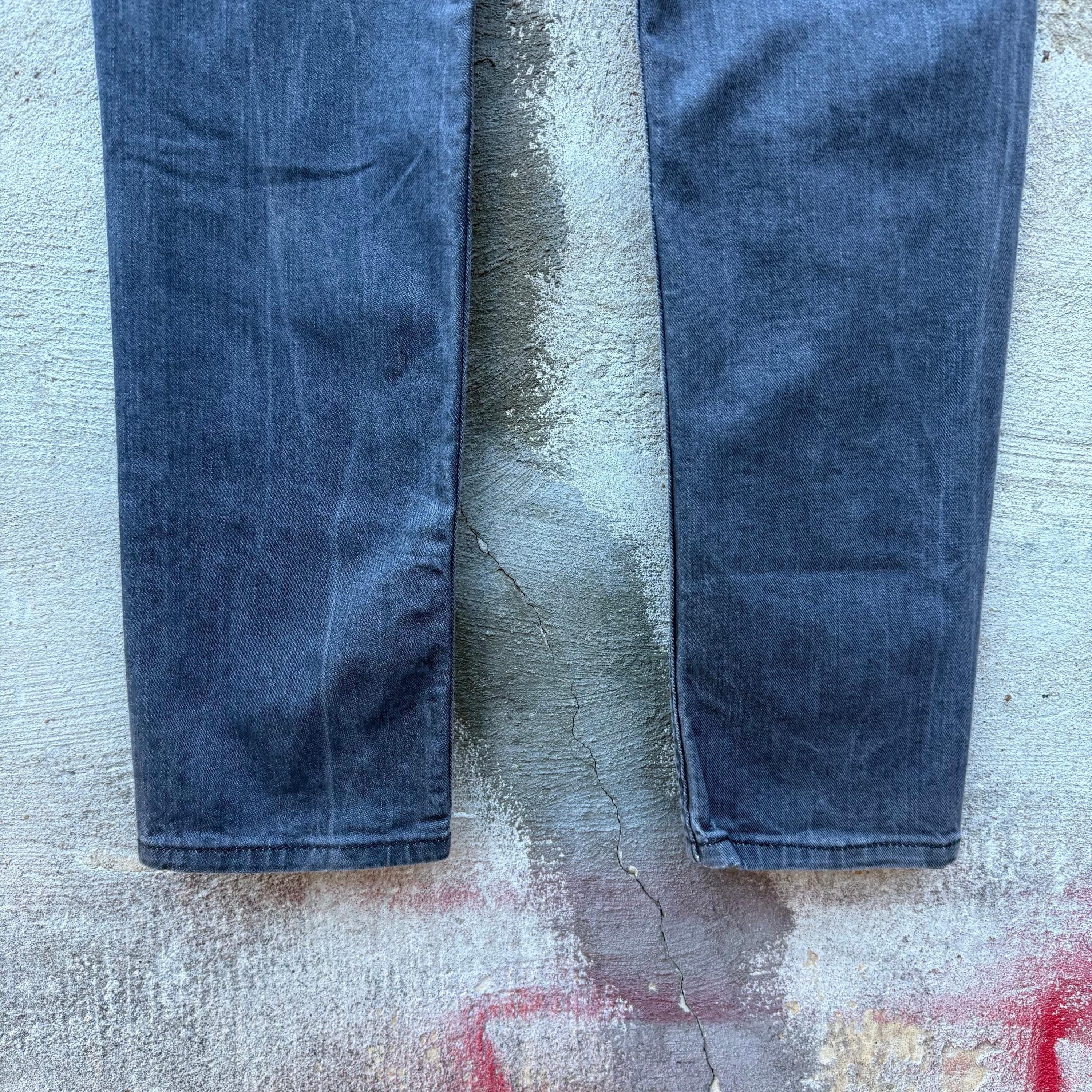 Levi's × Vintage Faded Black Levi's 511 Denim Jeans Size US 31 - 5 Thumbnail