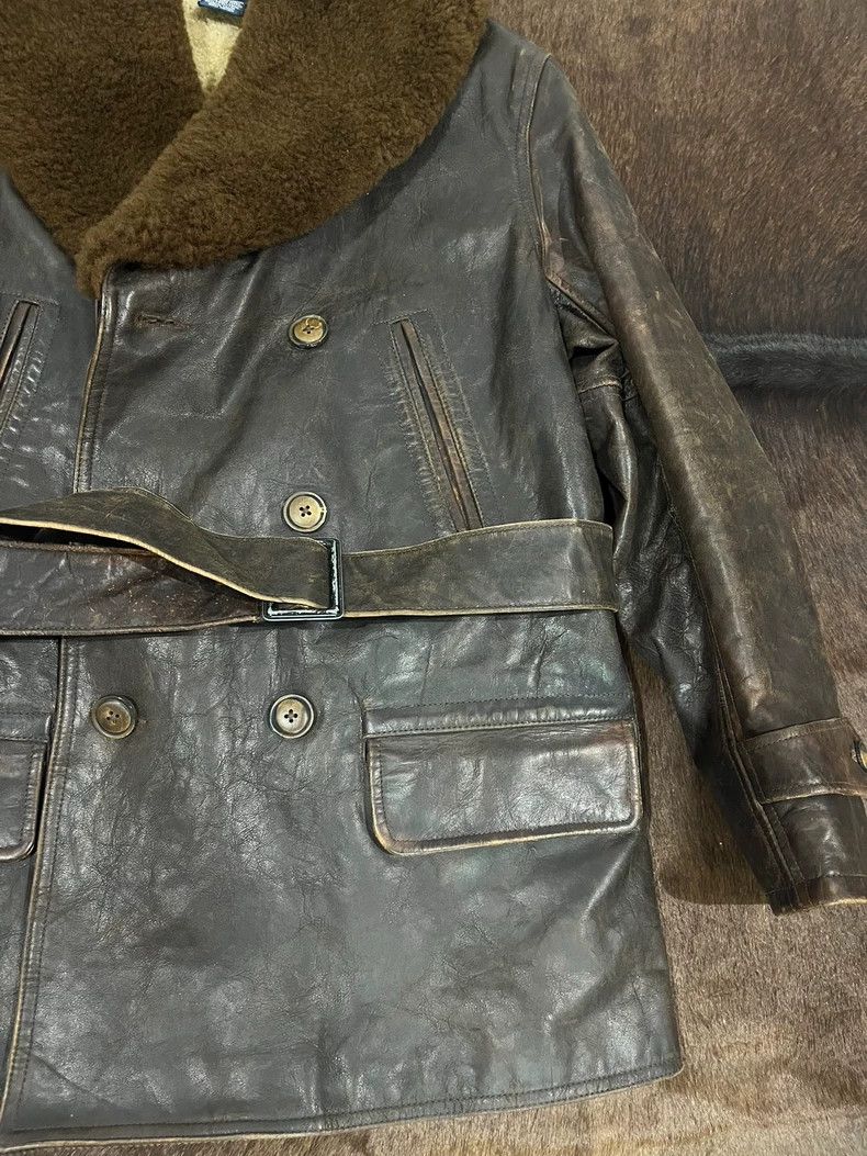 RRL Ralph Lauren RRL Ralph Lauren Coat with integrated fur and brush, farme Size US S / EU 44-46 / 1 - 3 Thumbnail