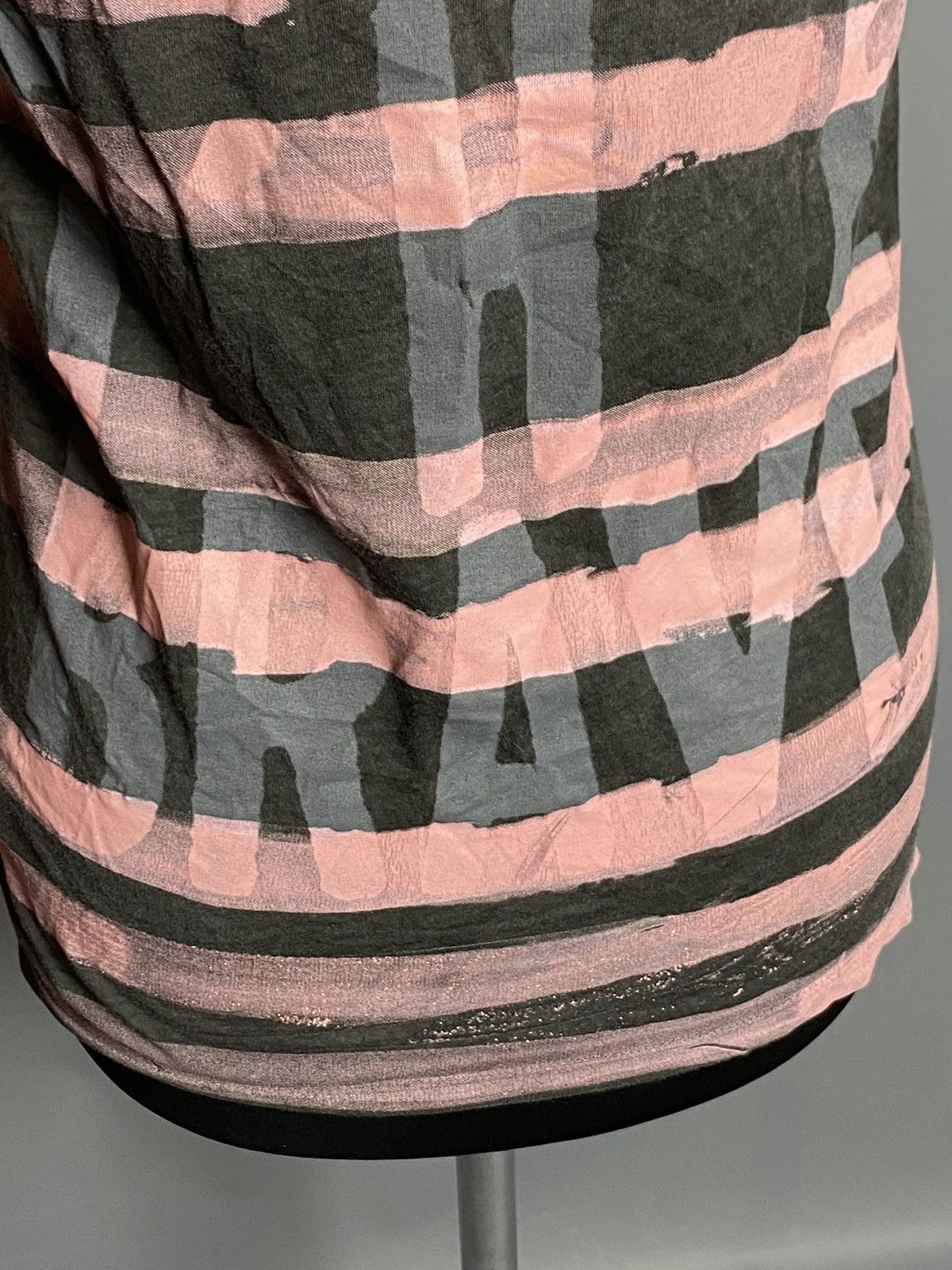 Diesel Diesel Women’s Graphic Stripe T-Shirt Size S Wash Pink Logo Size S / US 4 / IT 40 - 15 Thumbnail
