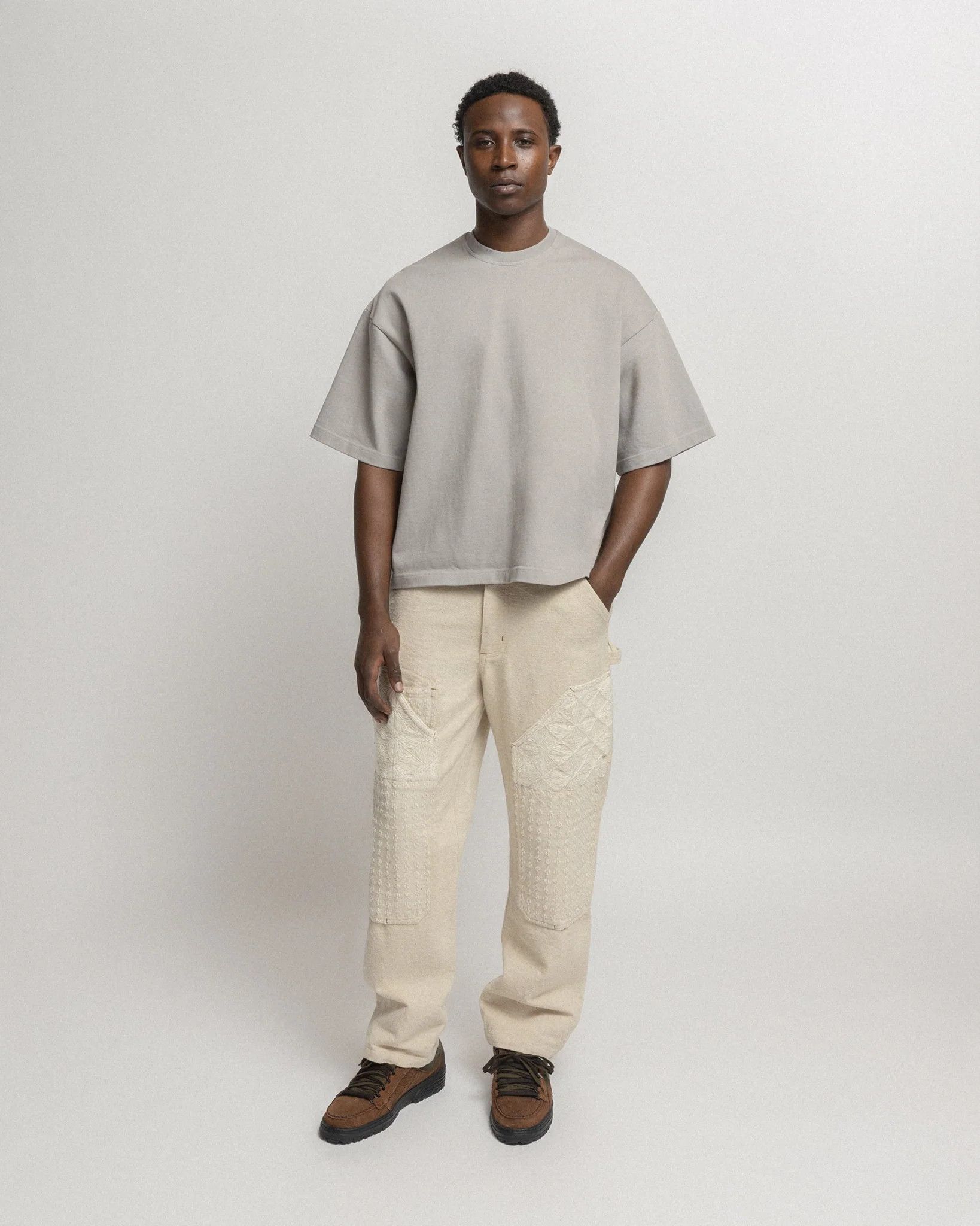 Grahame Big Tee | Walnut | Size S Color) in Beige, Men's — image 6 of 6