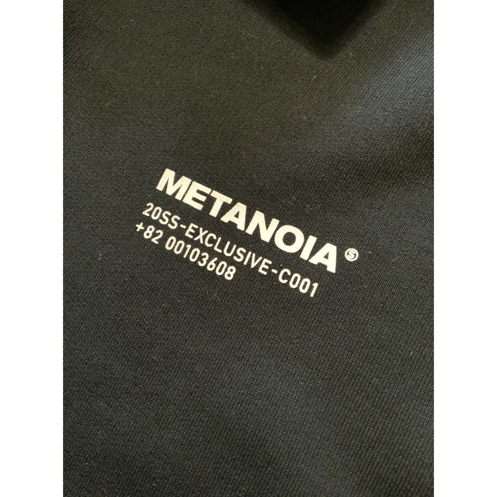 Vintage VINTAGE SPAO Metanoia Exclusive French Terry Fleece Black Rugby Pullover Sweatshirt Sz.M Mens Size US M / EU 48-50 / 2 - 6 Thumbnail