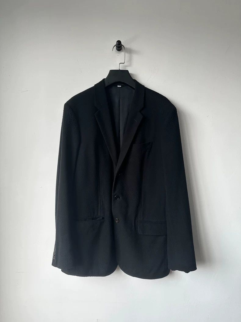 Helmut Lang Helmut Lang 3B Boiled Wool Blazer - dmc Size US M / EU 48-50 / 2 - 1 Thumbnail