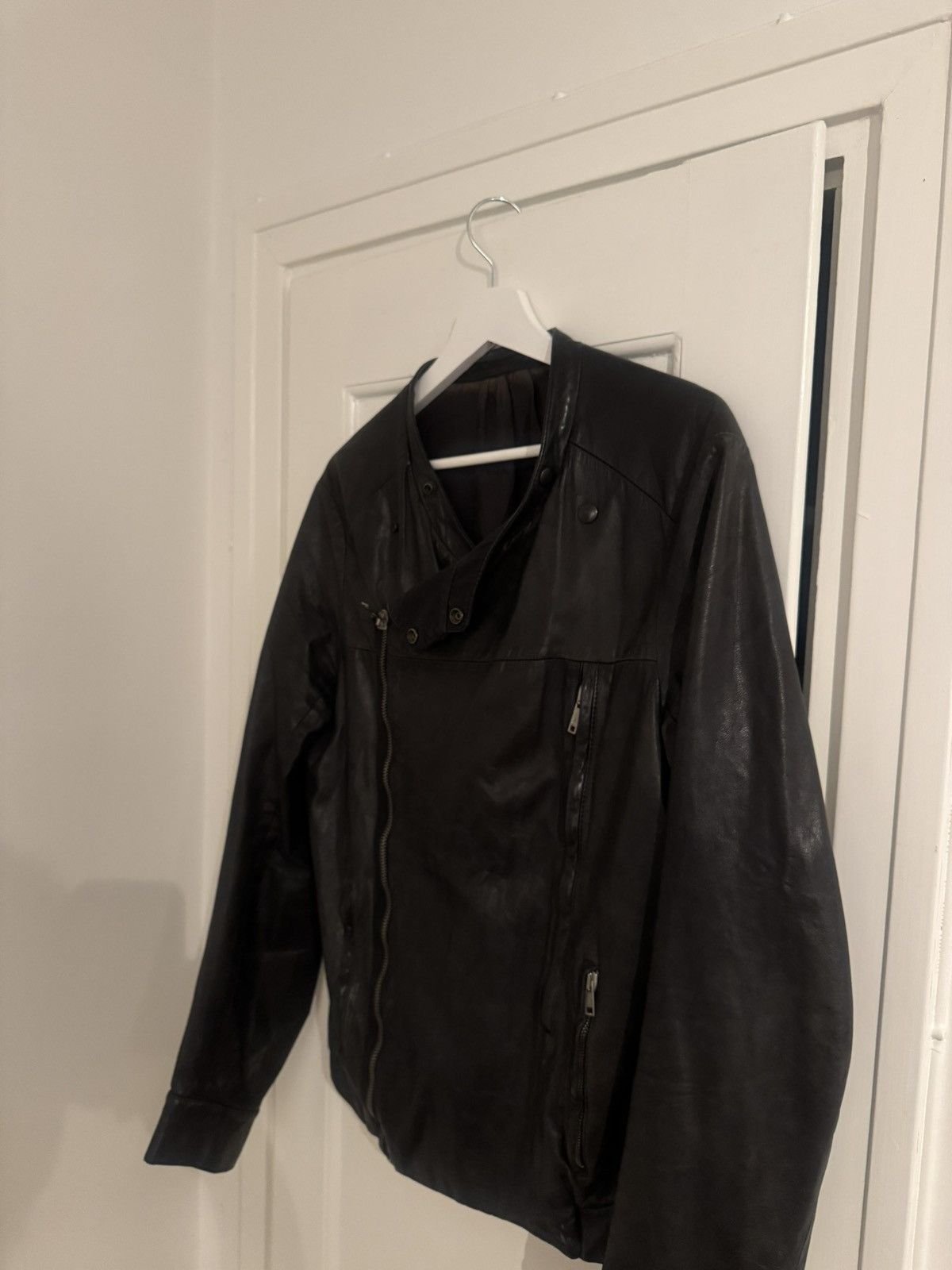 Rick Owens FW05 Buffalo Leather Jacket Size US L / EU 52-54 / 3 - 9 Thumbnail