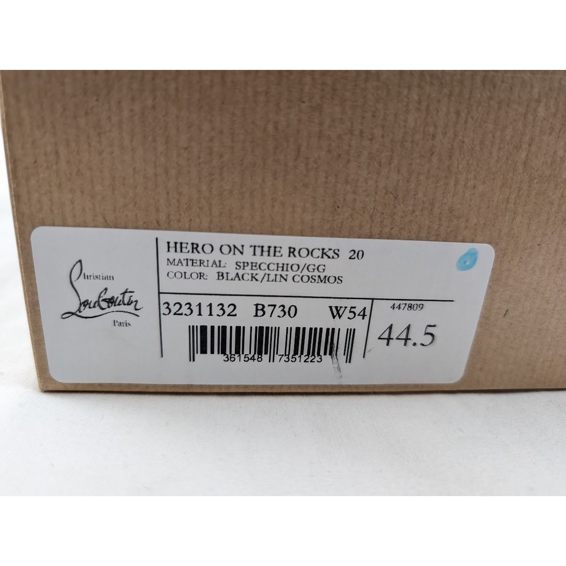 Christian Louboutin o1rshd1 Hero on the Rocks 20 Shoe Boots in Black Size US 11.5 / EU 44-45 - 21 Thumbnail