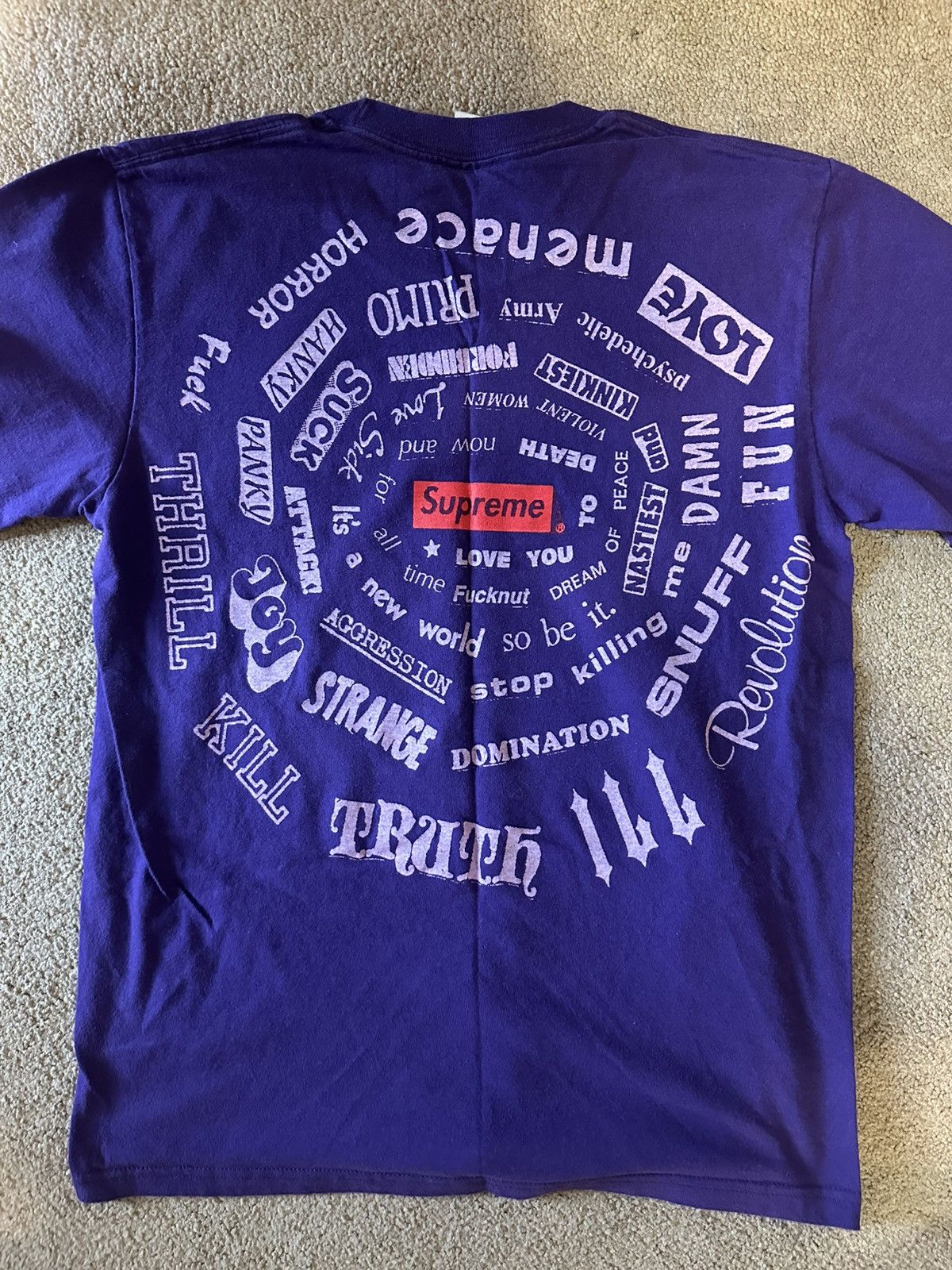 Supreme Supreme tee Size US S / EU 44-46 / 1 - 3 Thumbnail