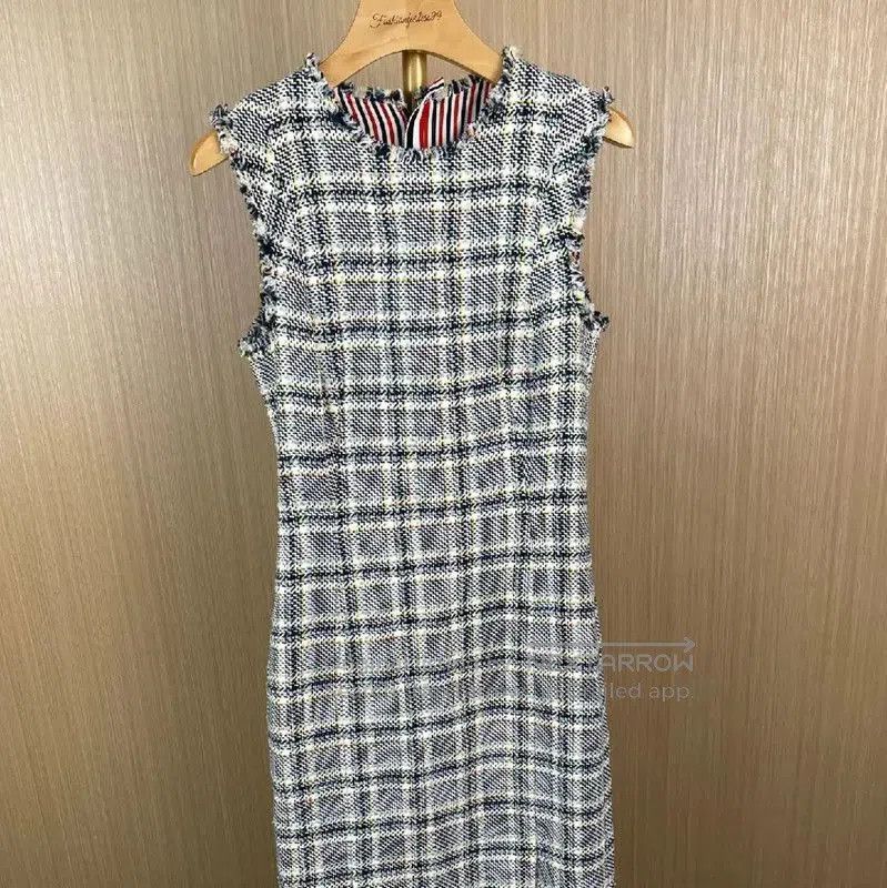 Thom Browne Thom Browne Color-Blocked Cotton Dress for Women . Size M / US 6-8 / IT 42-44 - 1 Thumbnail