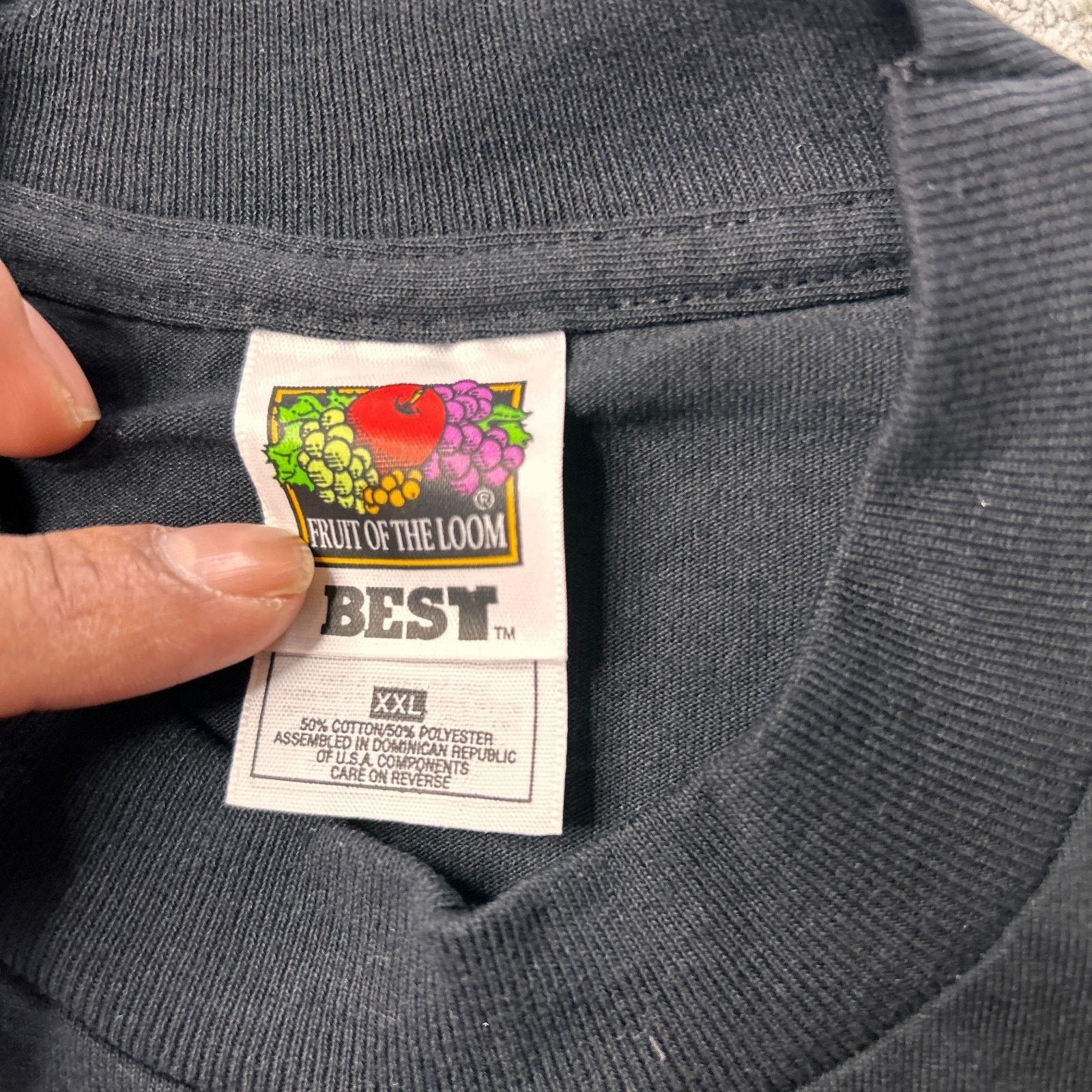 Fruit Of The Loom Vintage Fruit Of The Loom 2XL Little Sturgis Rally Biker Y2k Size US XXL / EU 58 / 5 - 4 Thumbnail