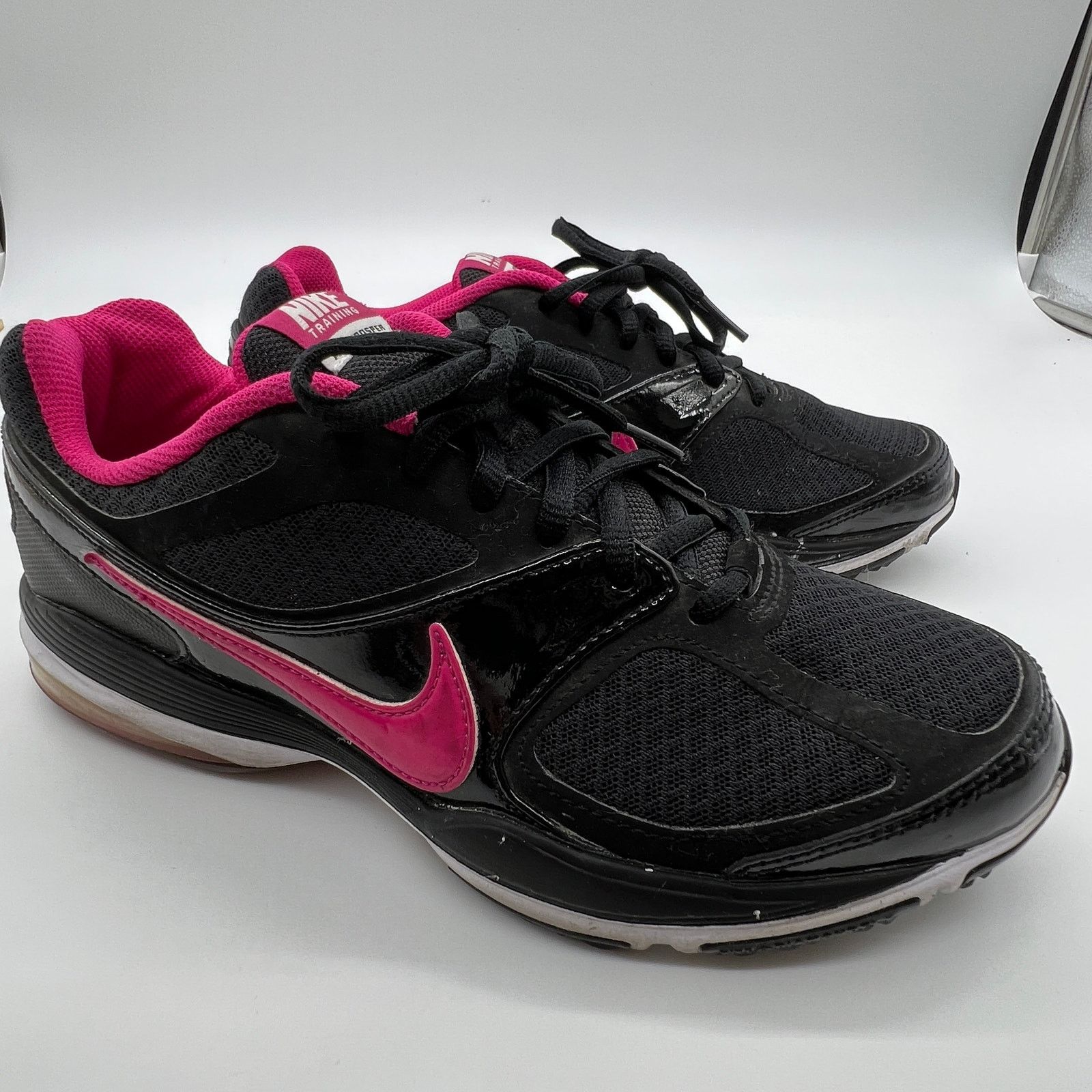 Nike Nike Women's Athletic Shoes Size 8 Pink and Black Size US 8 / IT 38 - 3 Thumbnail