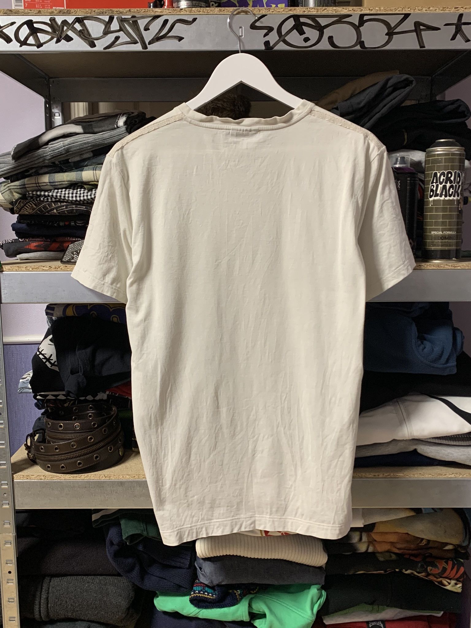 Lanvin LANVIN LIMITED EDITION ROCK-PRINT COTTON-JERSEY T-SHIRT Size US L / EU 52-54 / 3 - 8 Thumbnail