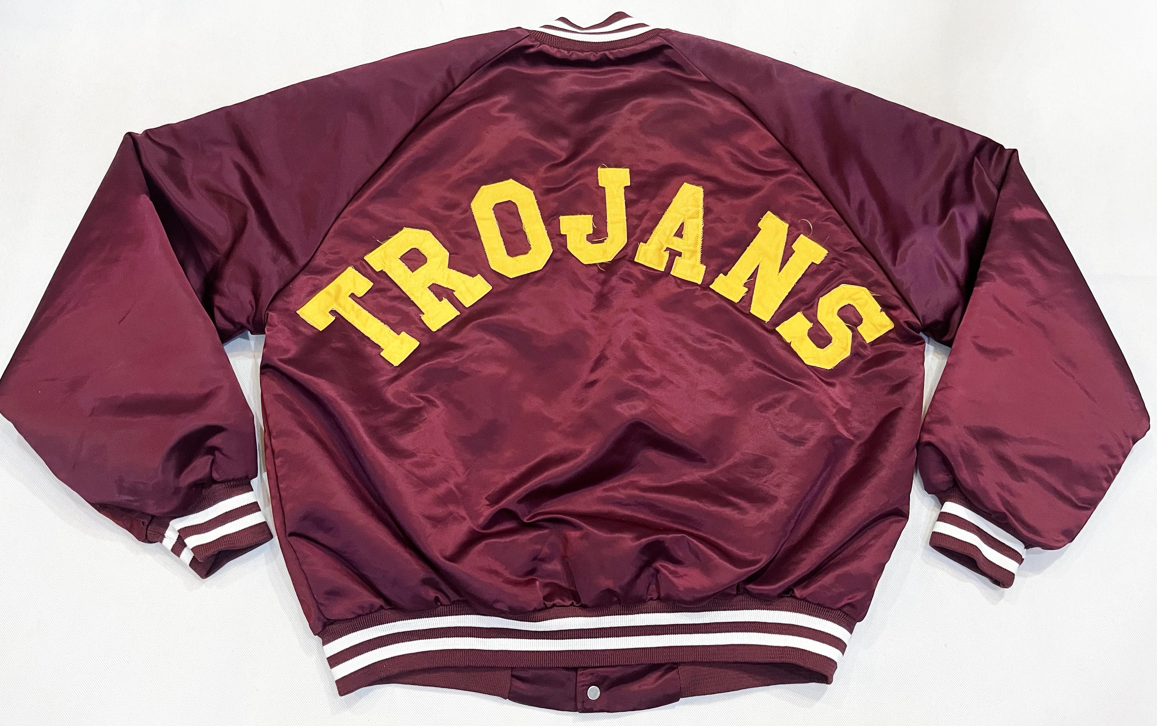 Chalk Line × NCAA × Vintage Vintage Chalk Line USC Trojans Bomber Jacket Size US L / EU 52-54 / 3 - 5 Thumbnail