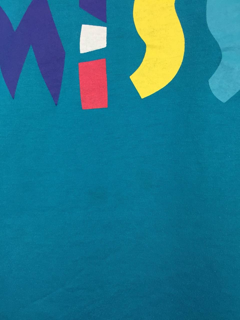 Missoni Vtg Missoni Intimo Funky Colourful Abstract Spell Out Tee Size US M / EU 48-50 / 2 - 4 Thumbnail