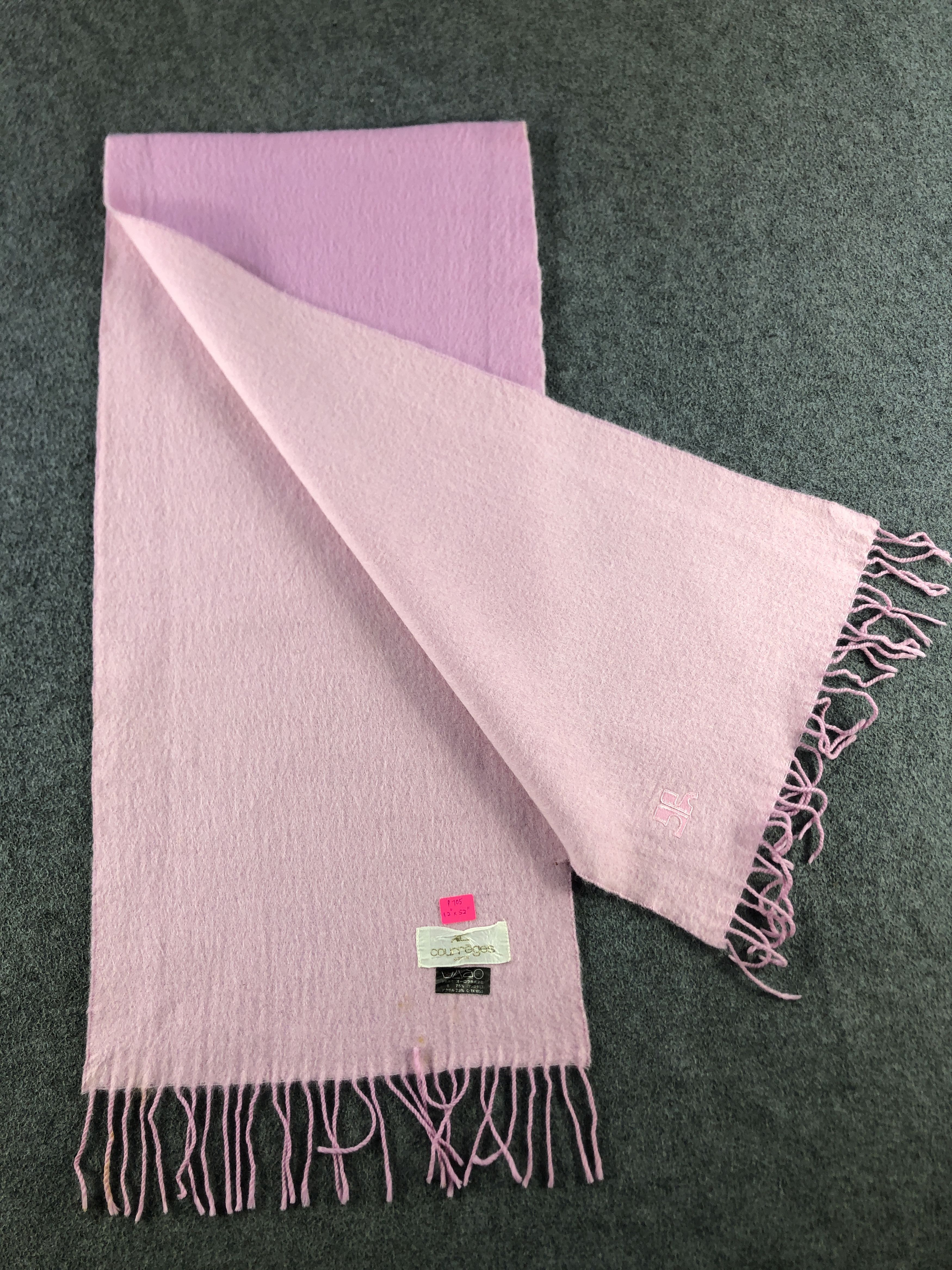 Courreges Courreges Scarf / Muffler / Neckwear P705 Size ONE SIZE - 3 Thumbnail