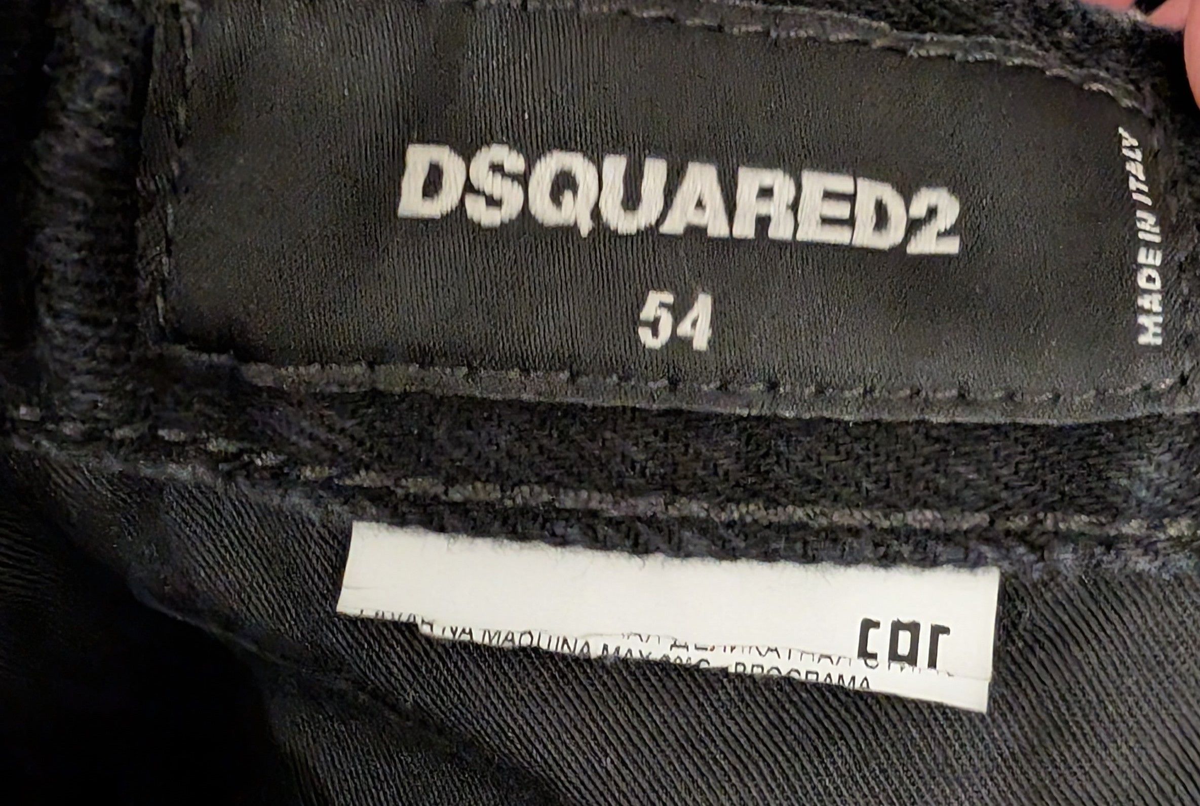 Dsquared2 DSquared2 Black Bull Cool Guy Jeans Made in Italy Size US 36 / EU 52 - 3 Thumbnail