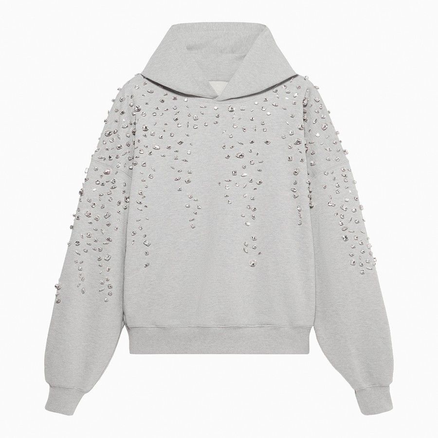 1989 STUDIO o1d2blof1124 Crystals Sweatshirt Hoodie in Grey Size US L / EU 52-54 / 3 - 1 Thumbnail