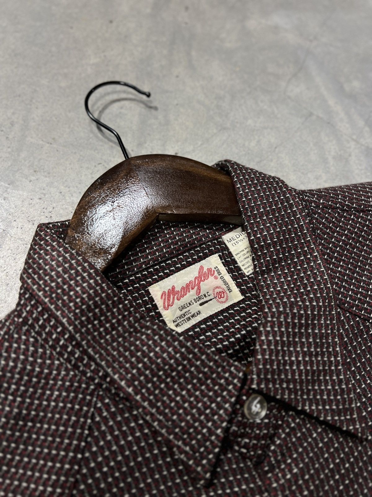 Wrangler Vintage Wrangler Pearl Snap Shirt - Medium (P21) Size US M / EU 48-50 / 2 - 4 Thumbnail