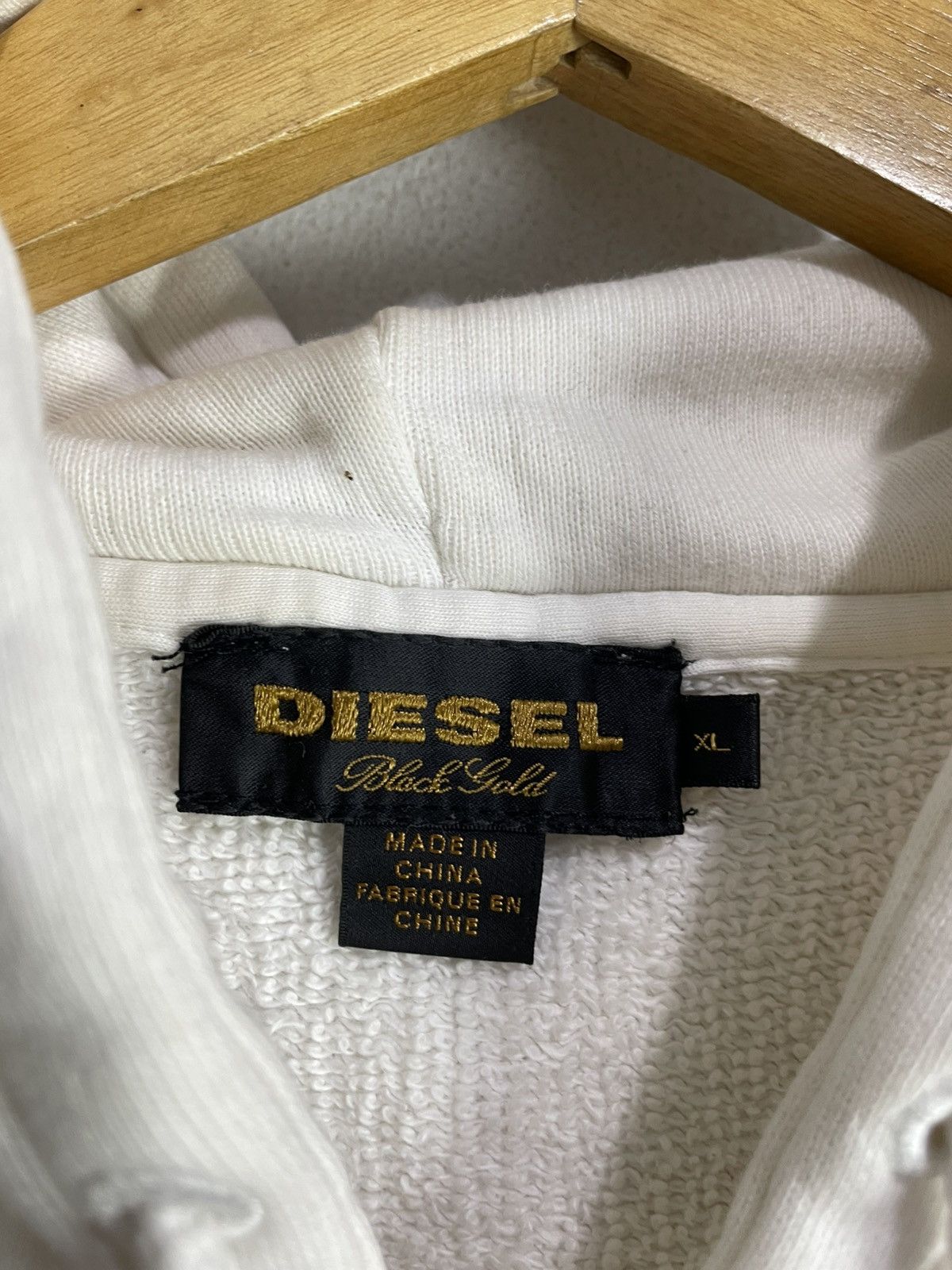 Diesel Black Gold Diesel knife skull idle headed Hoodie Size US XL / EU 56 / 4 - 6 Thumbnail