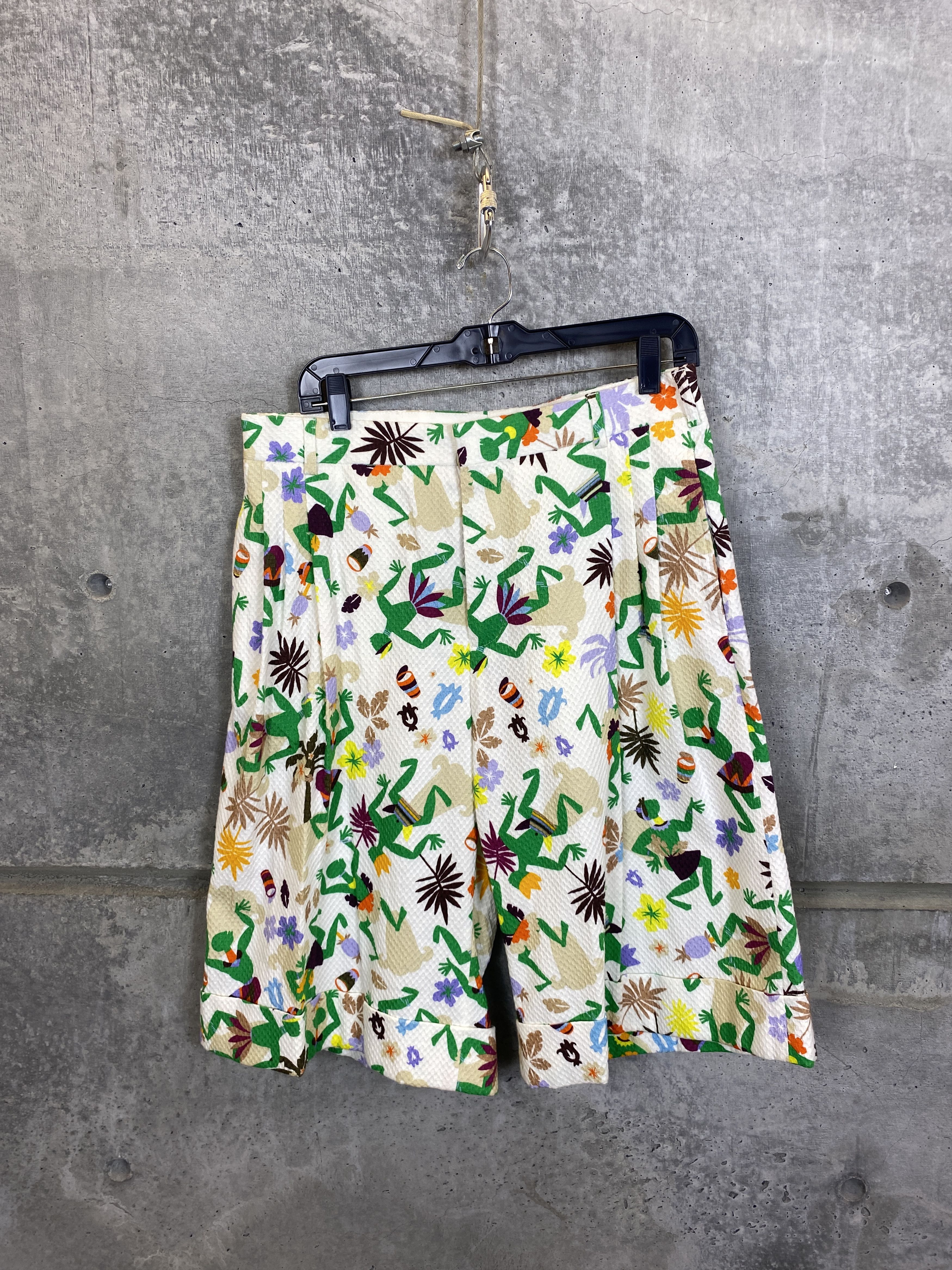 Walter Van Beirendonck $690 WALTER VAN BEIRENDONCK PRINTED SHORTS SIZE EU 46 Size US 30 / EU 46 - 1 Thumbnail