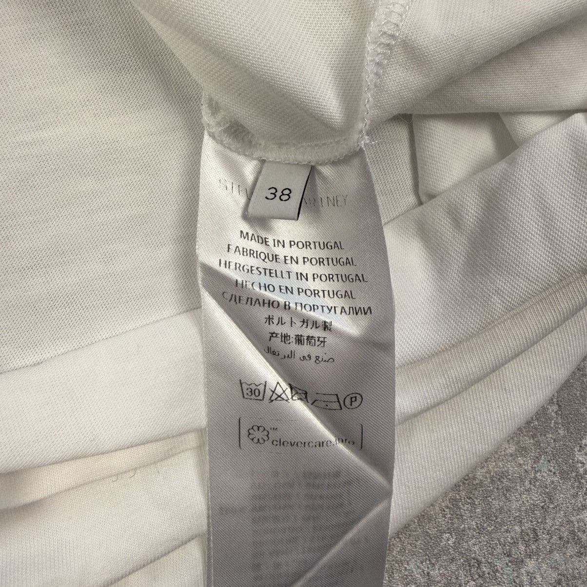 Stella McCartney Stella McCartney Embroidered Mini Star White T-Shirt Size S / US 4 / IT 40 - 5 Thumbnail