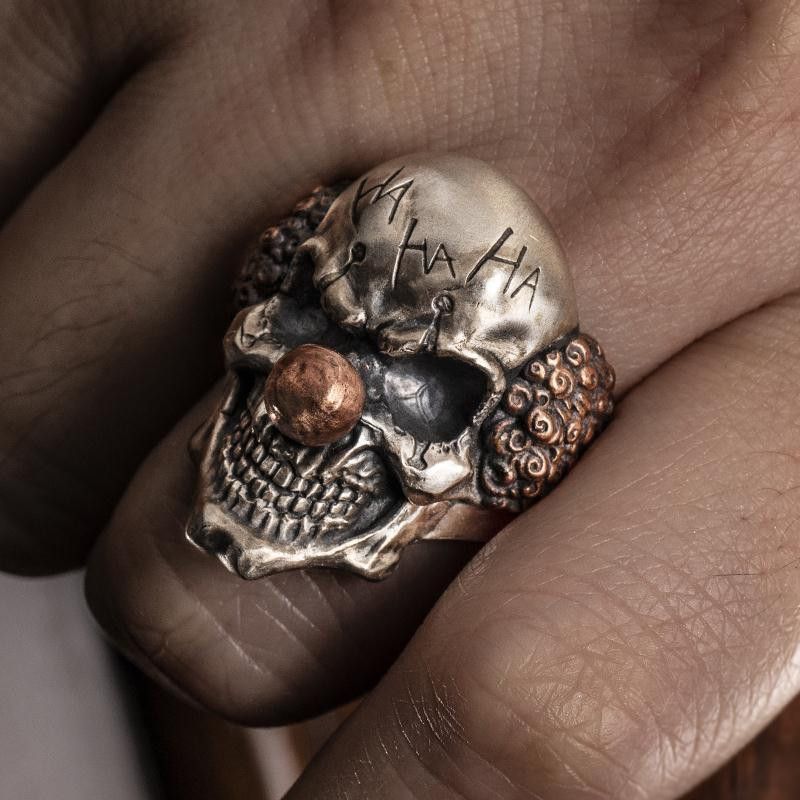 Jewelry Joker Crazy Jewelry Rings Open Size Chrome Ring (Size 7-13) Size ONE SIZE - 3 Thumbnail