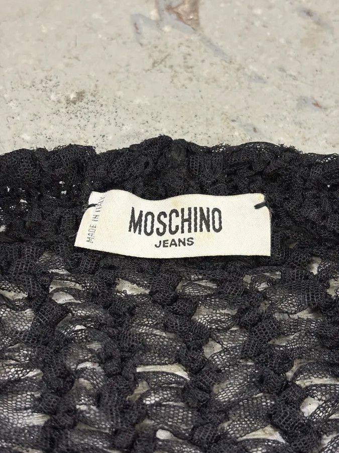Moschino Moschino Black Wool Buttoned Cardigan Size XS / US 0-2 / IT 36-38 - 6 Thumbnail