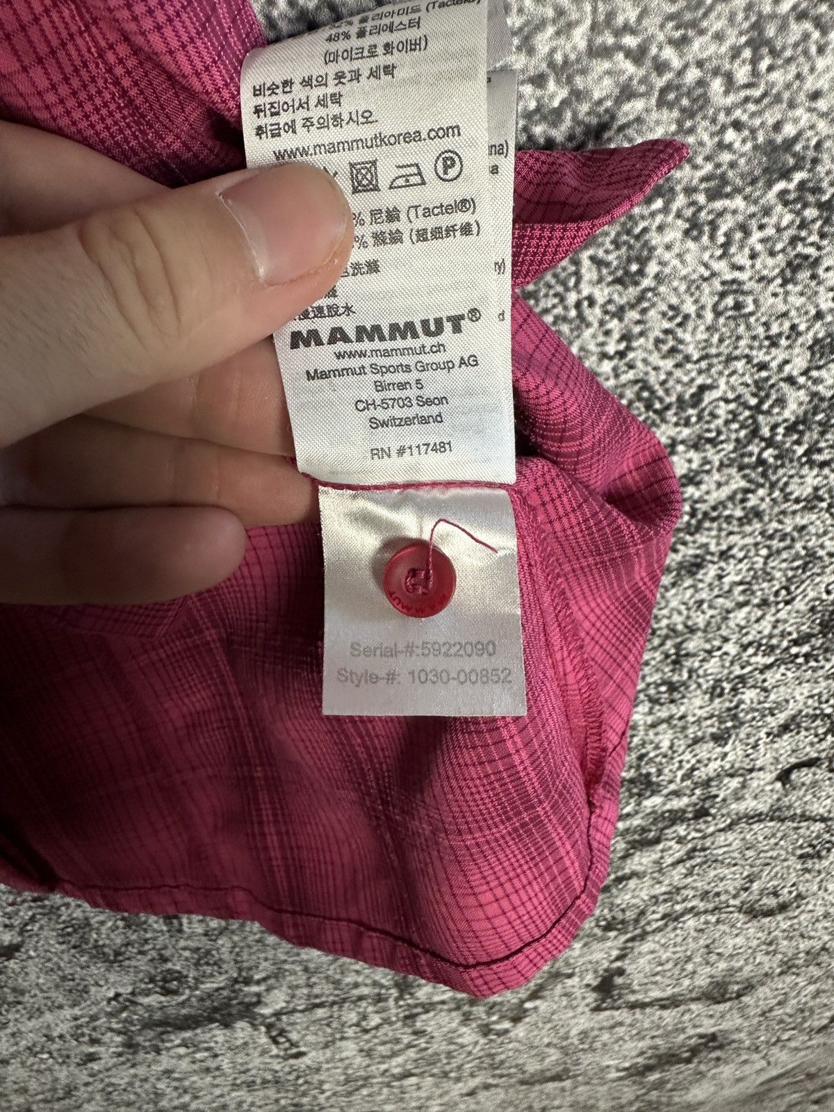 Mammut Mammut Short Sleeve Shirt Button Up Outdoor Hiking Size M-L Size M / US 6-8 / IT 42-44 - 8 Thumbnail