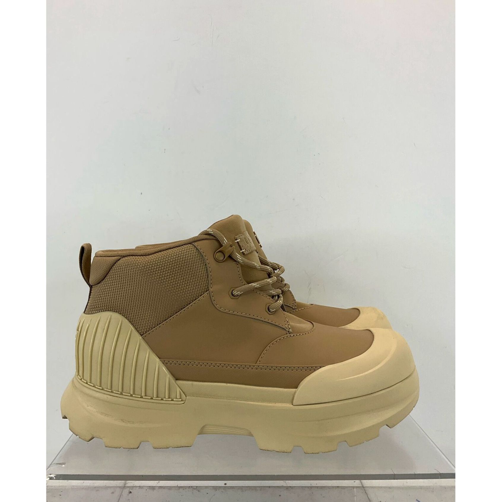 Ugg UGG Emalie Wedge Brown Leather Ankle Boots Grailed