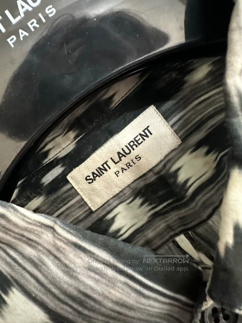 Saint Laurent Paris Saint Laurent Paris size 41 Heart print shirt Size US S / EU 44-46 / 1 - 2 Thumbnail
