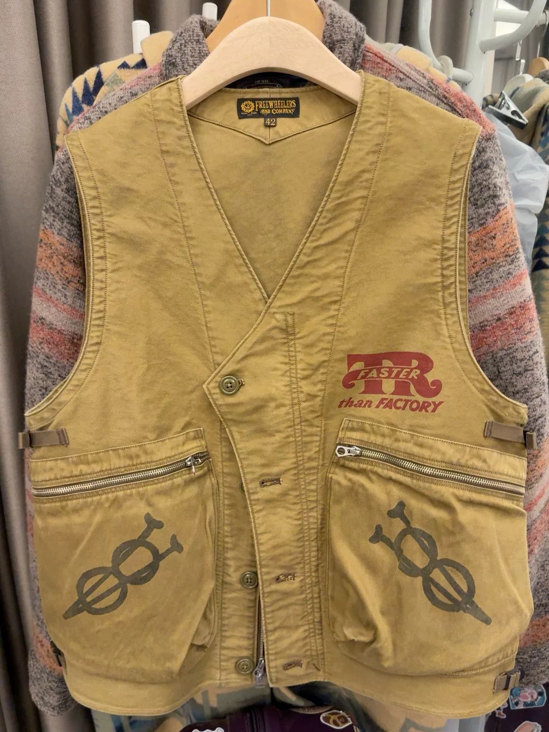 Freewheelers Freewheelers Printed Vest Size US M / EU 48-50 / 2 - 1 Thumbnail