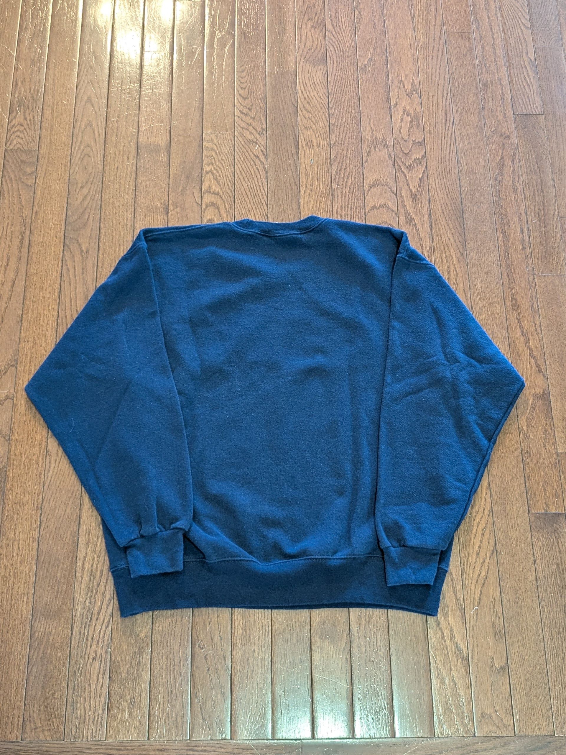 Soffe Vintage Navy Soffe Sweats Crewneck - Size L Size US L / EU 52-54 / 3 - 3 Thumbnail