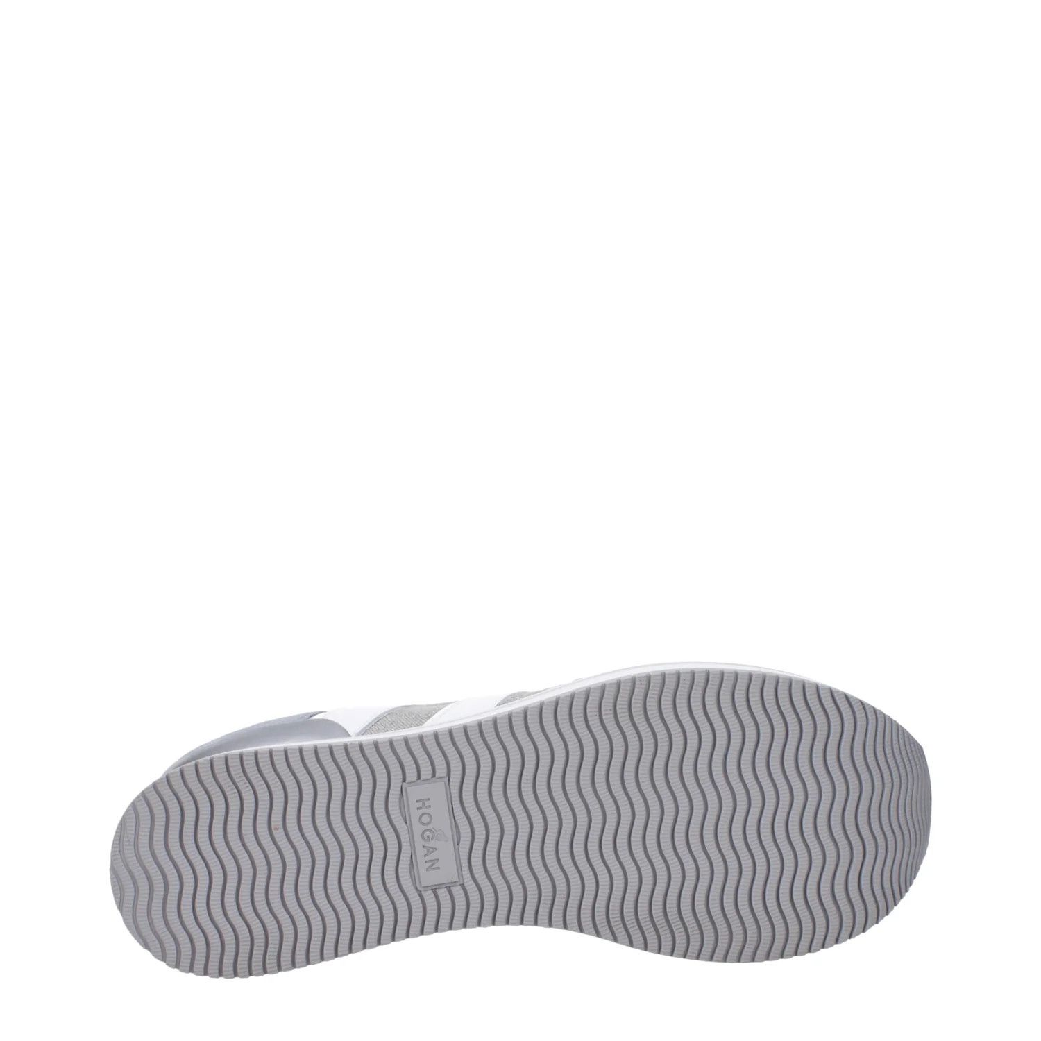 Hogan ob1o1e1124 Fabric Sneakers in Gray Silver Size US 10 / IT 40 - 5 Thumbnail