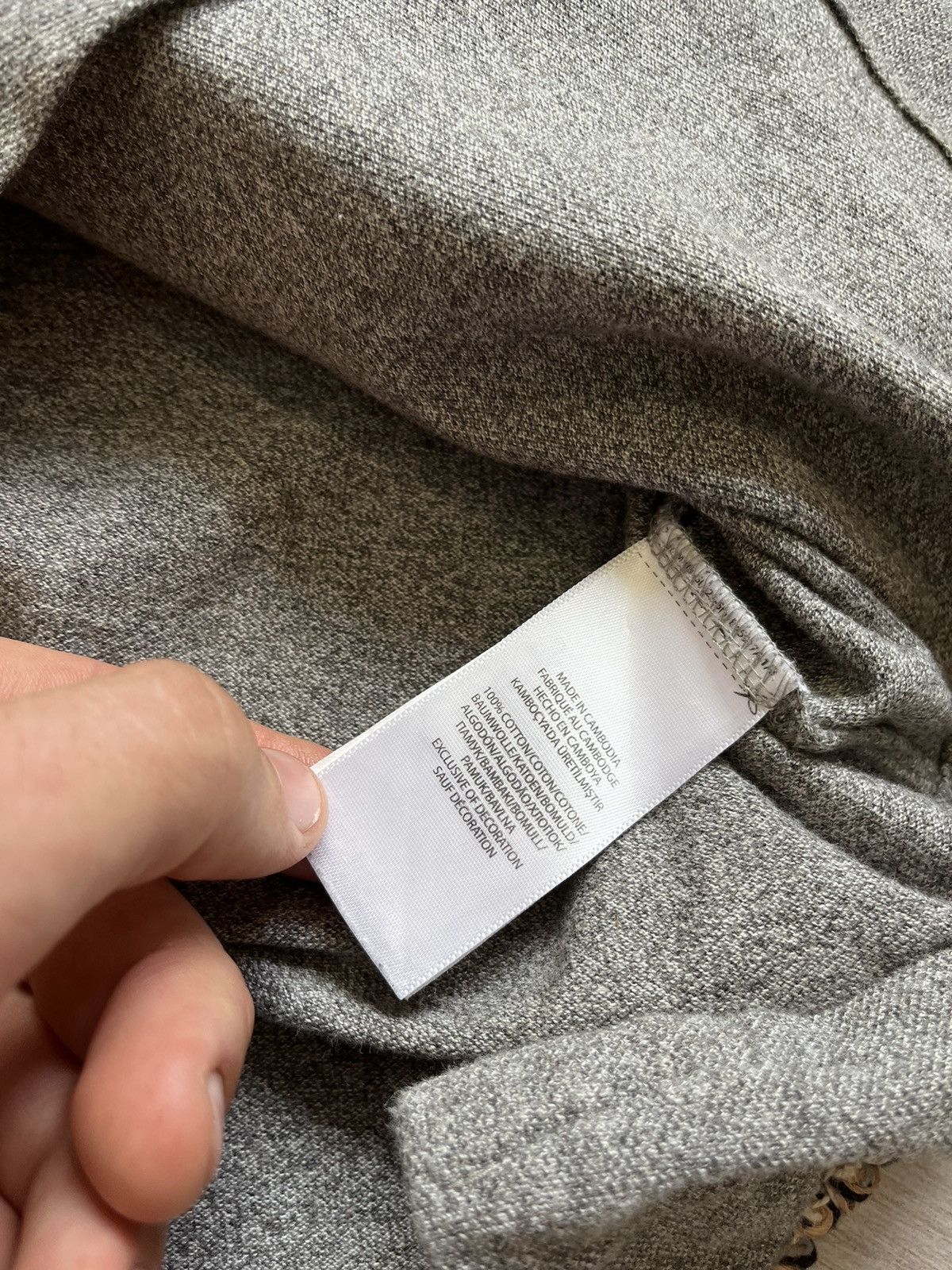 Polo Ralph Lauren Polo Ralph Lauren long sleeve polo shirt grey size M Size US M / EU 48-50 / 2 - 17 Thumbnail