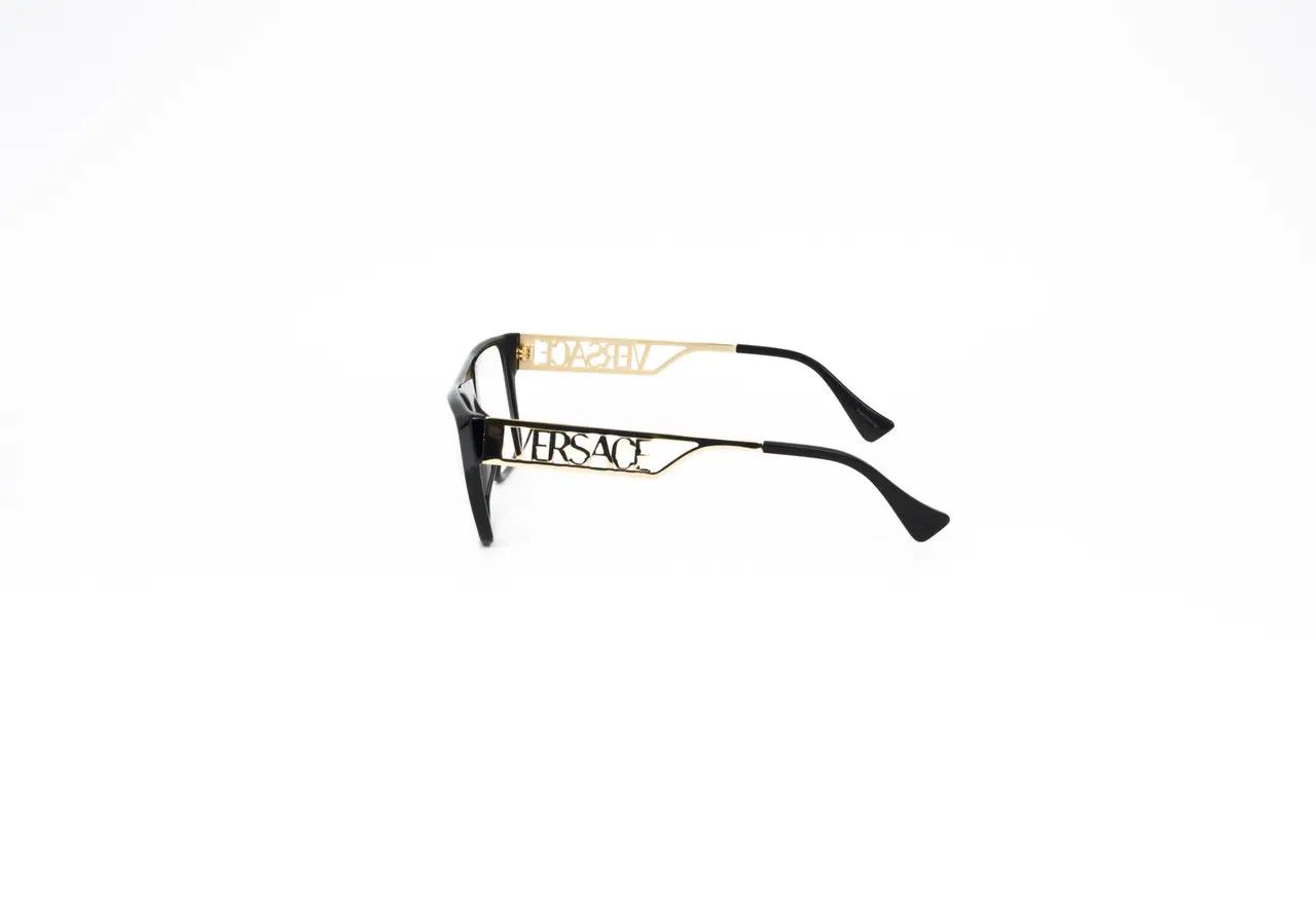 Versace Versace 3326-U GB1 Eyeglasses Frame Size ONE SIZE - 4 Thumbnail