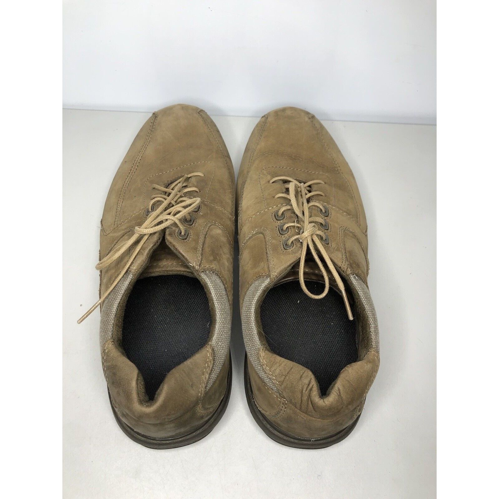 Other Abeo Mason Tan Leather Casual Comfort Lace Up Oxford Shoes M Size US 9 / EU 42 - 5 Thumbnail
