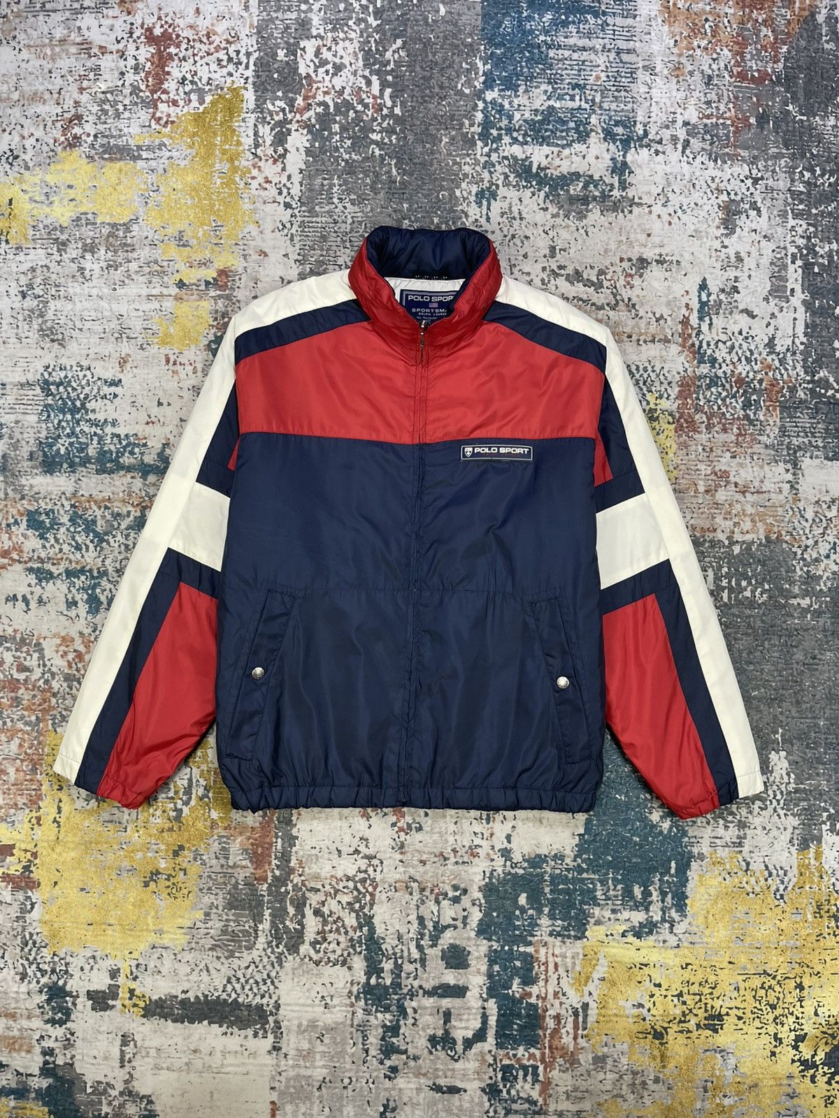 Polo Ralph Lauren Vtg Polo Sport Ralph Lauren Colourway Jacket Size US M / EU 48-50 / 2 - 12 Thumbnail