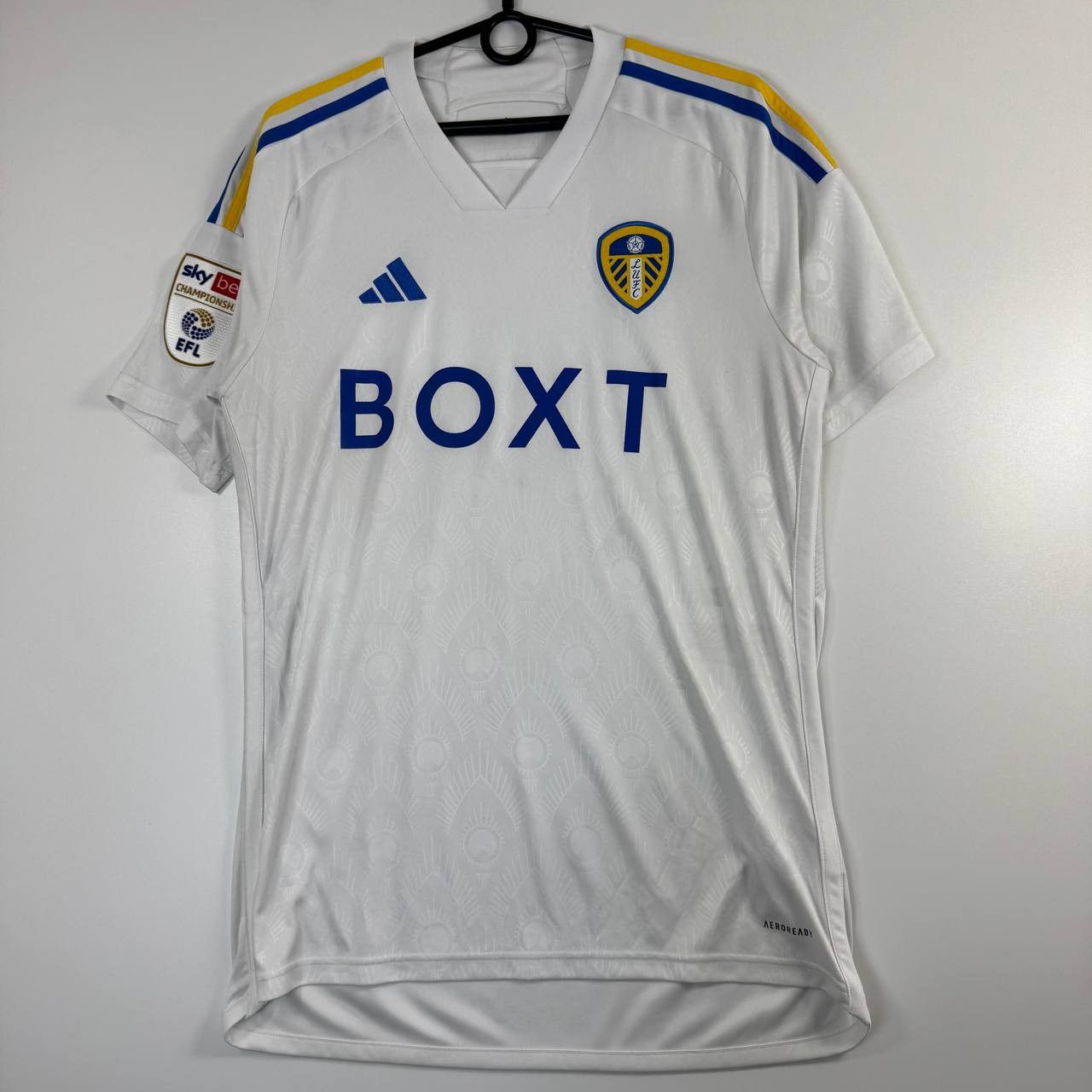 Adidas Adidas Leeds United Home Shirt 2023 2024 Mens Size M Size US M / EU 48-50 / 2 - 1 Thumbnail