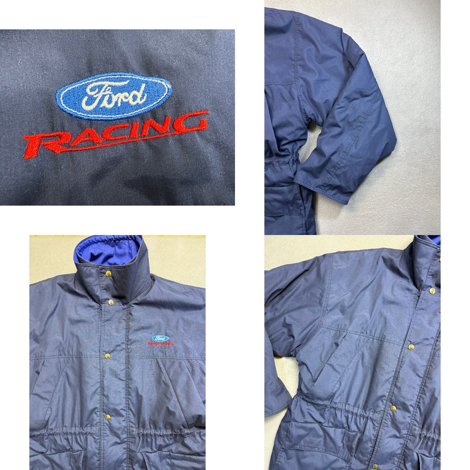Ford Ford Racing Blue Jacket Mens L Bomber Jacket Clothing Size US L / EU 52-54 / 3 - 8 Thumbnail