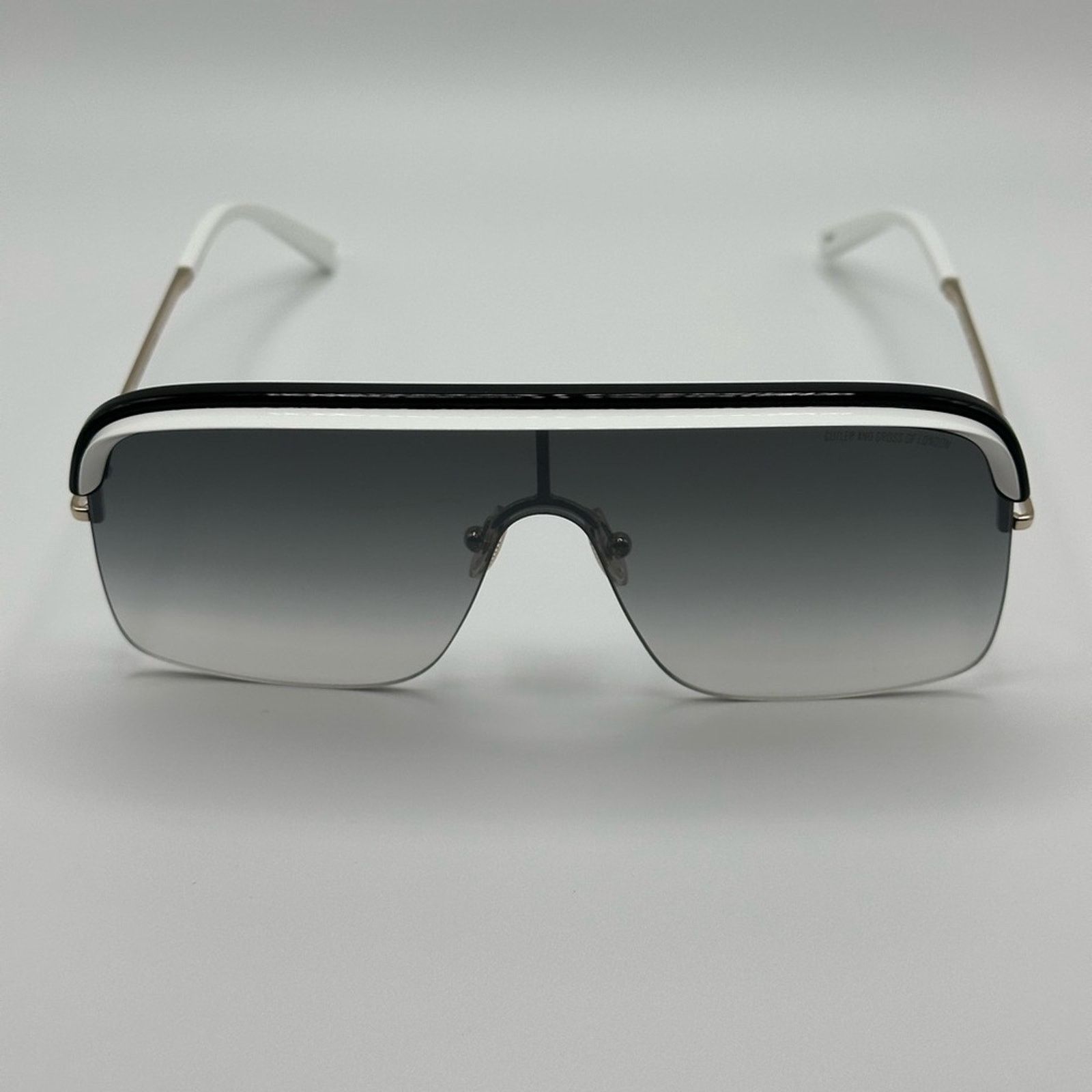 Cutler and Gross NEW CUTLER AND GROSS CG1328S 002 Black/White Unisex Size ONE SIZE - 2 Thumbnail