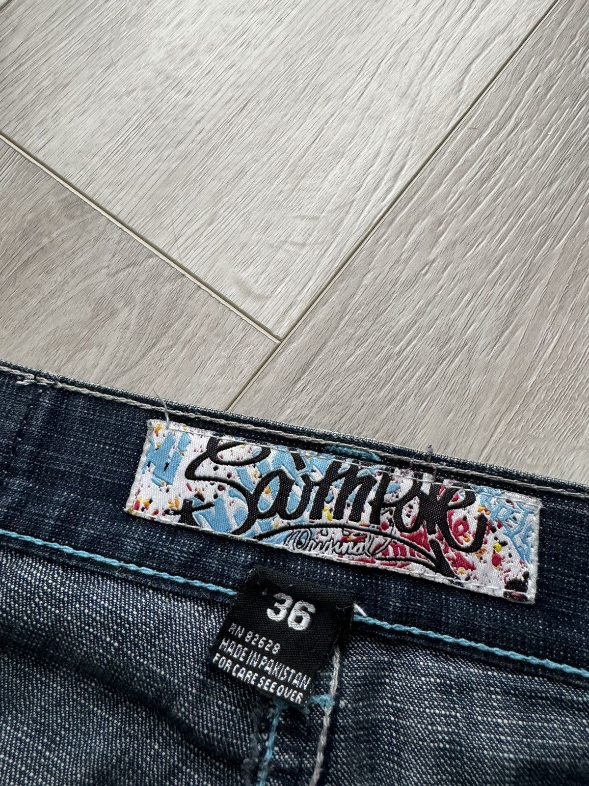 JNCO × Southpole × Vintage Vintage Southpole Baggy Shorts JNCO Style Size US 36 / EU 52 - 8 Thumbnail