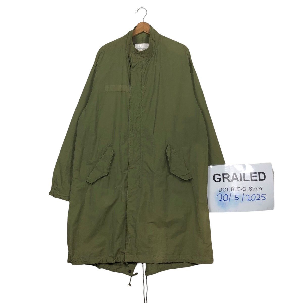 Japanese Brand Rageblue Militarized M51 Fishtail Parka Archive Utility Coat Size US L / EU 52-54 / 3 - 1 Thumbnail