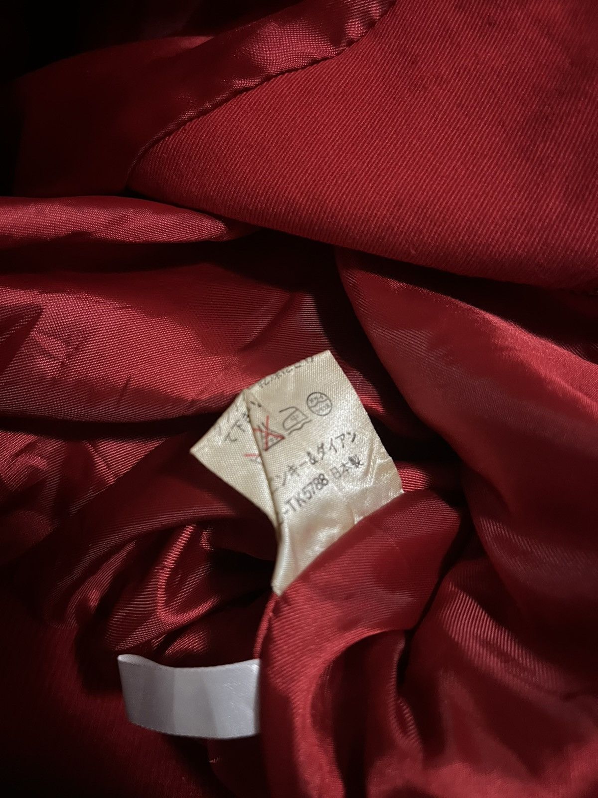 Vintage Vintage Private Label Japan Tulip Bomber Jacket (Red) Size M / US 6-8 / IT 42-44 - 7 Thumbnail